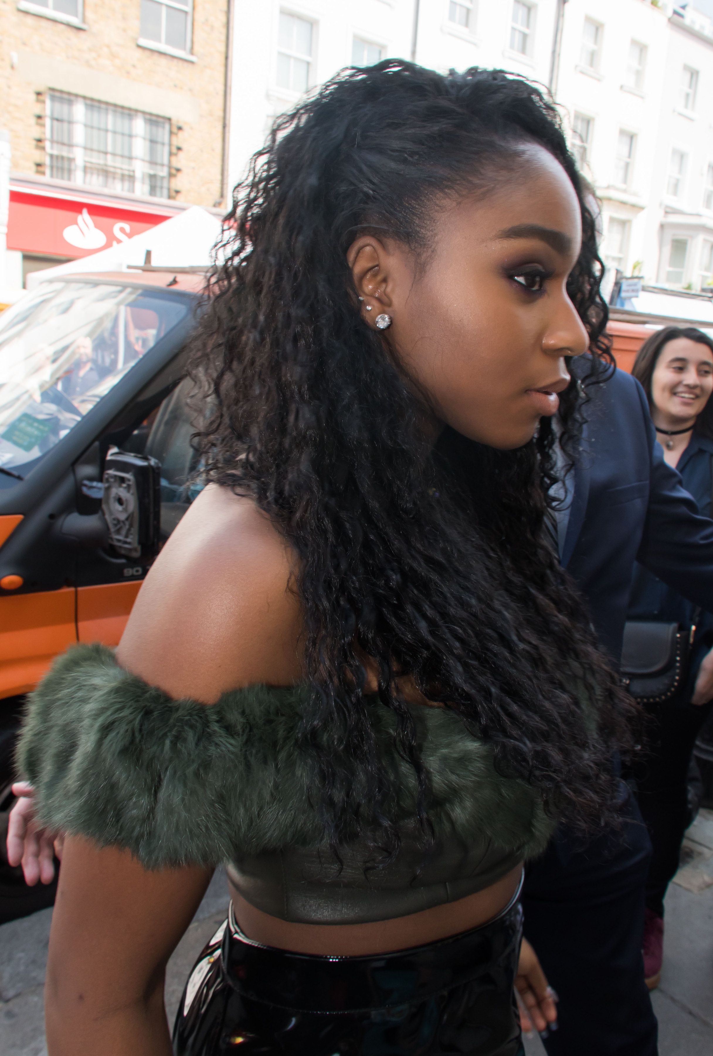 Normani Kordei arrives at the Electric Cinema