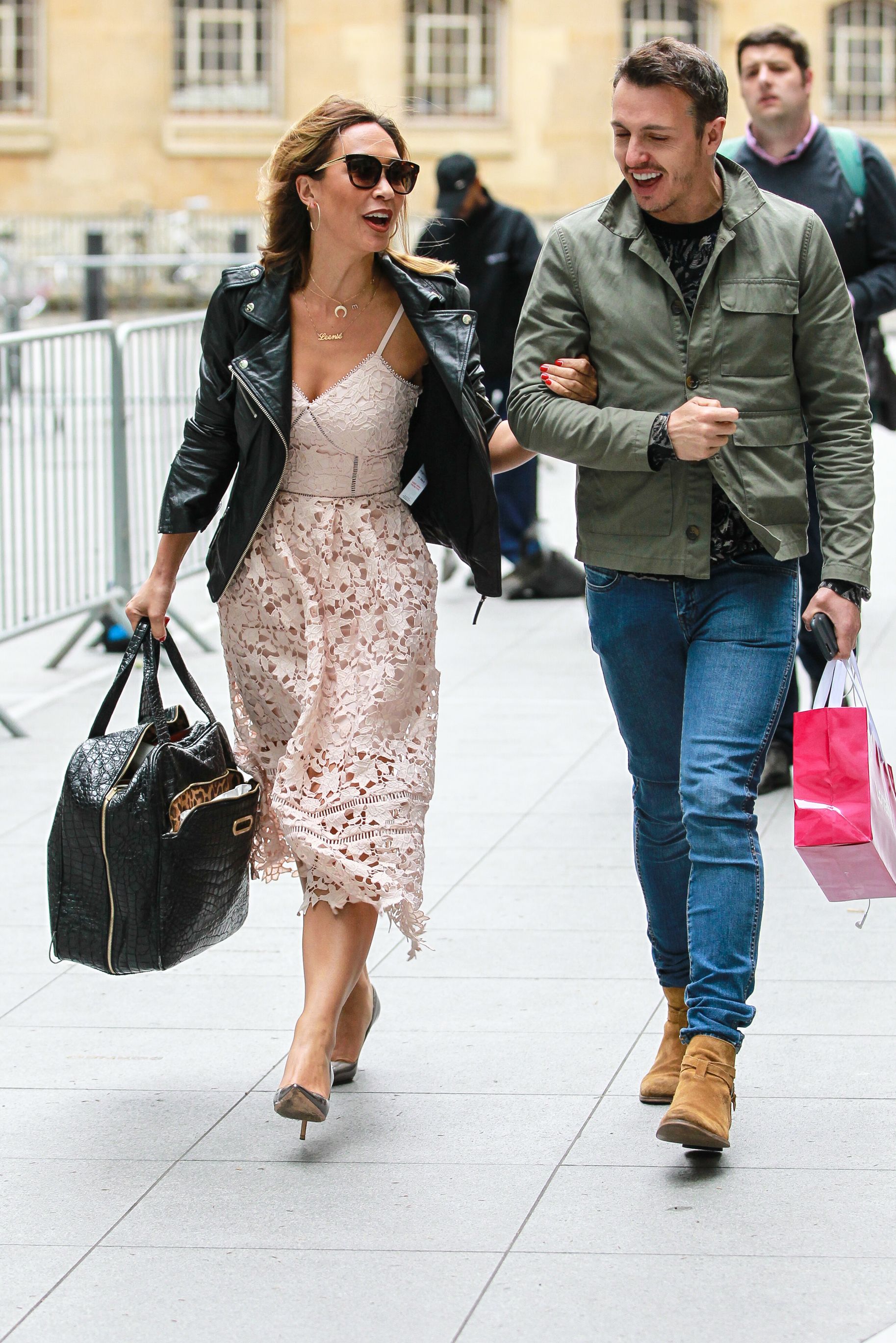 Myleene Klass at BBC Studios