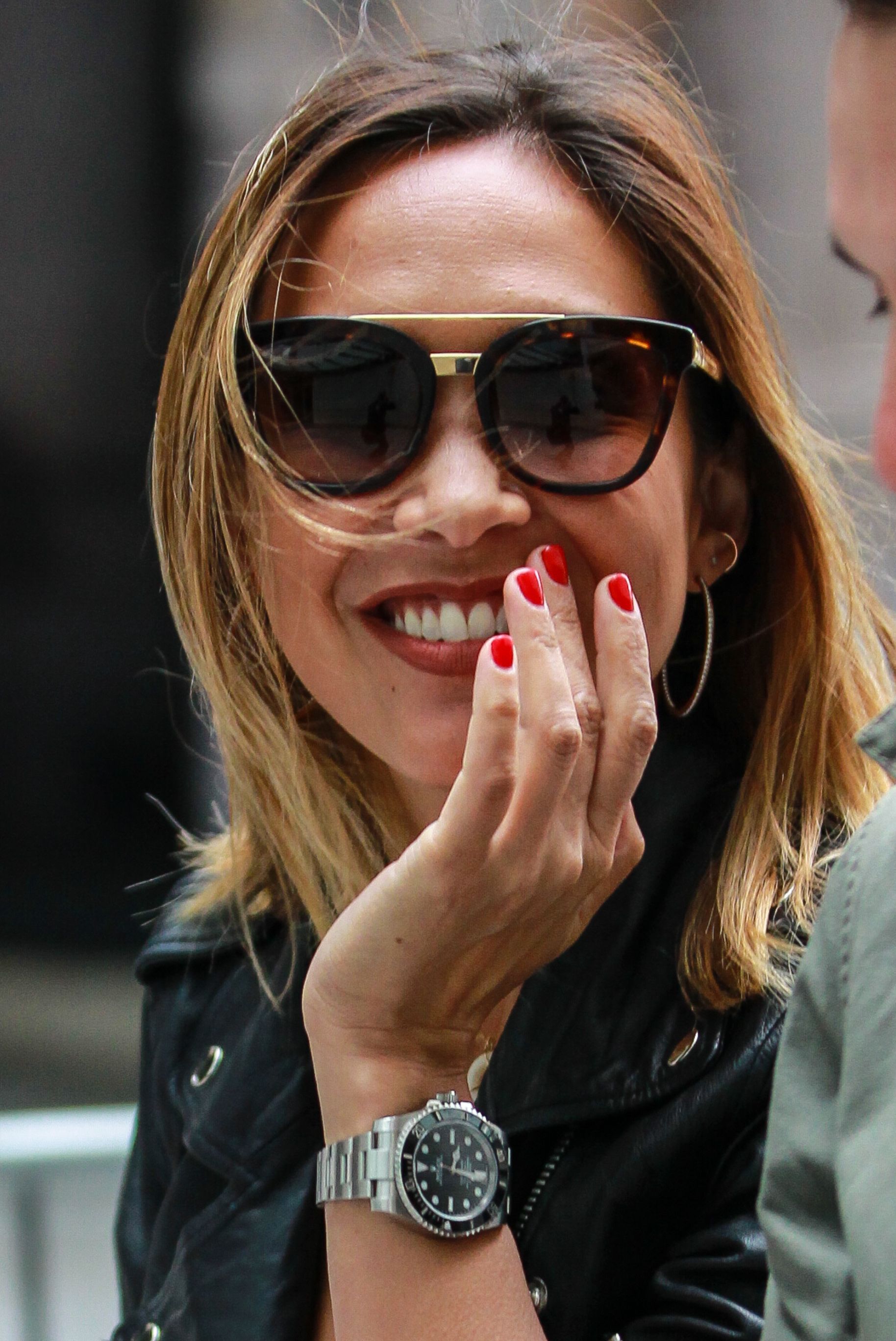 Myleene Klass at BBC Studios