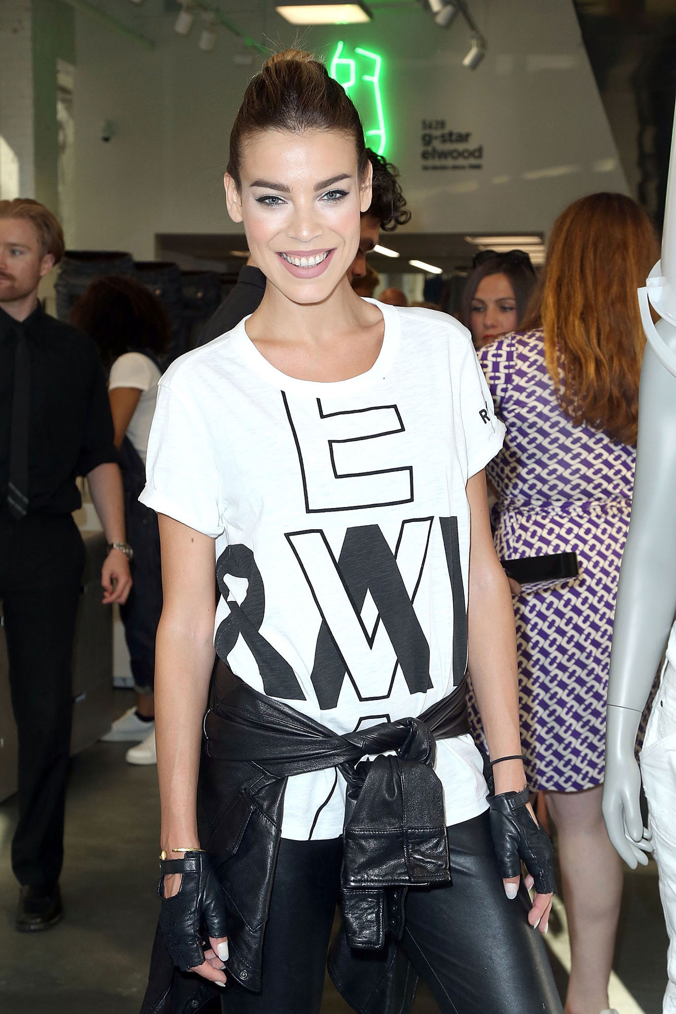 Eva Shaw attends G-Star RAW and Pharrell Williams store opening