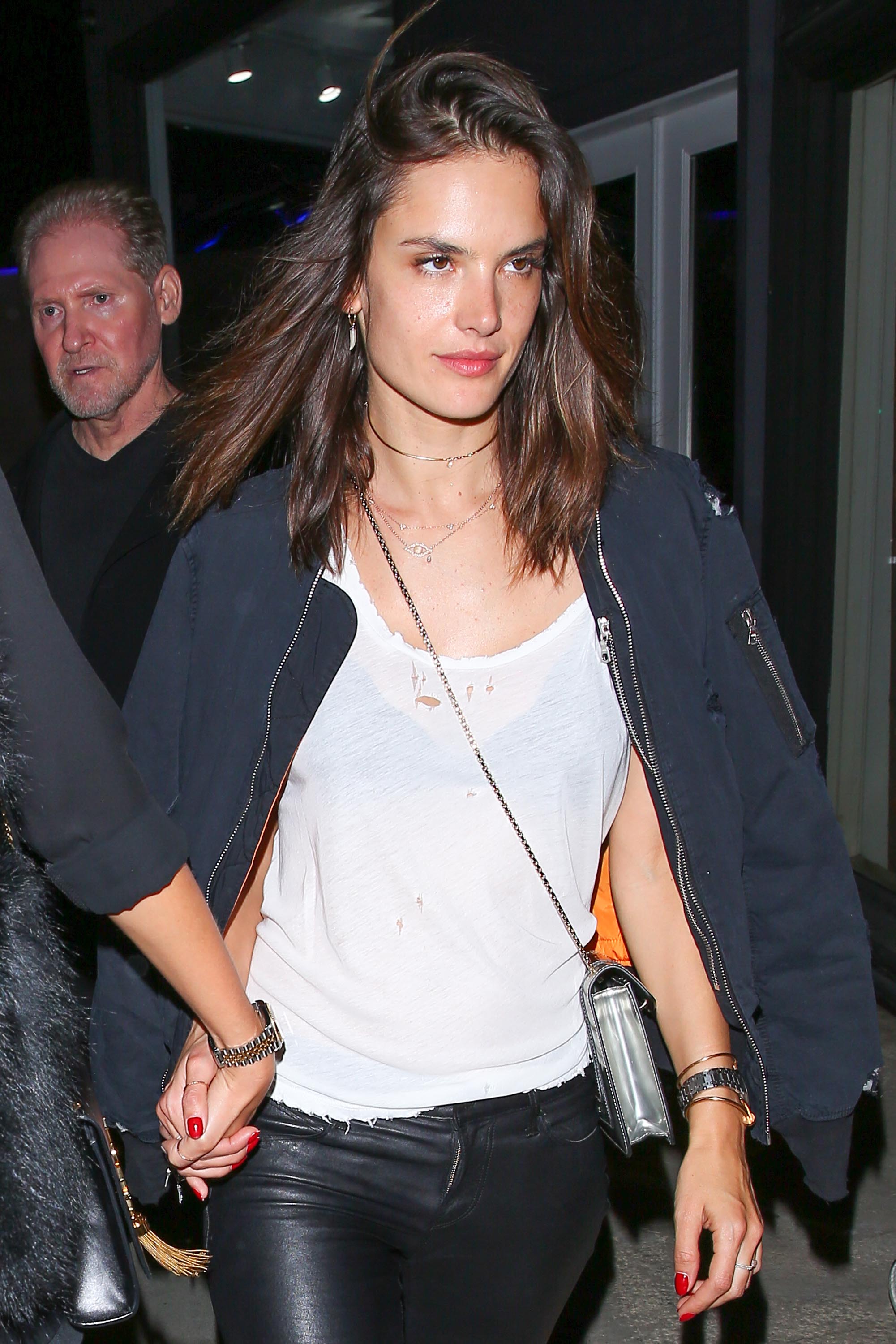 Alessandra Ambrosio night out in West Hollywood