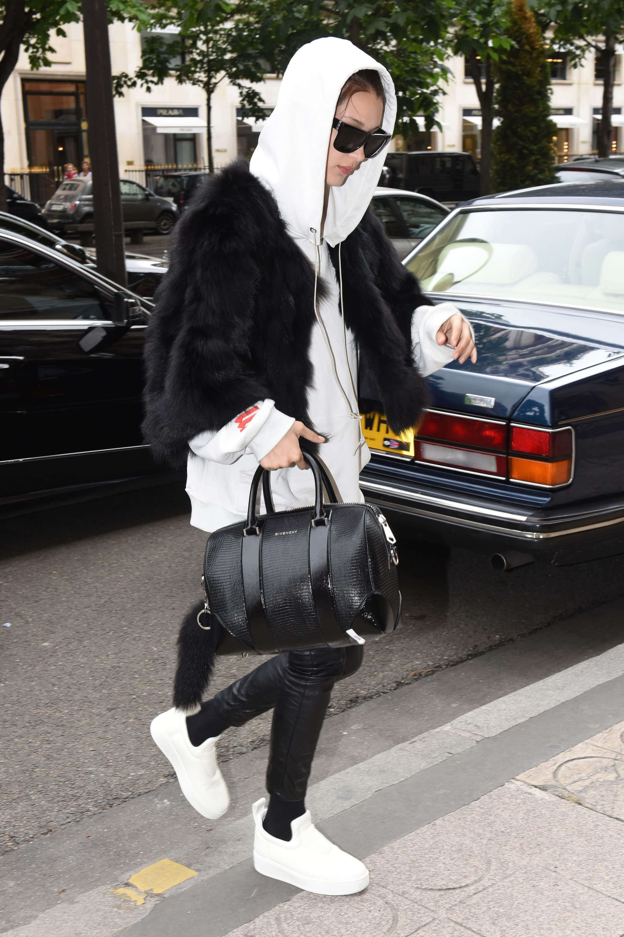 Bella Hadid out in Paris