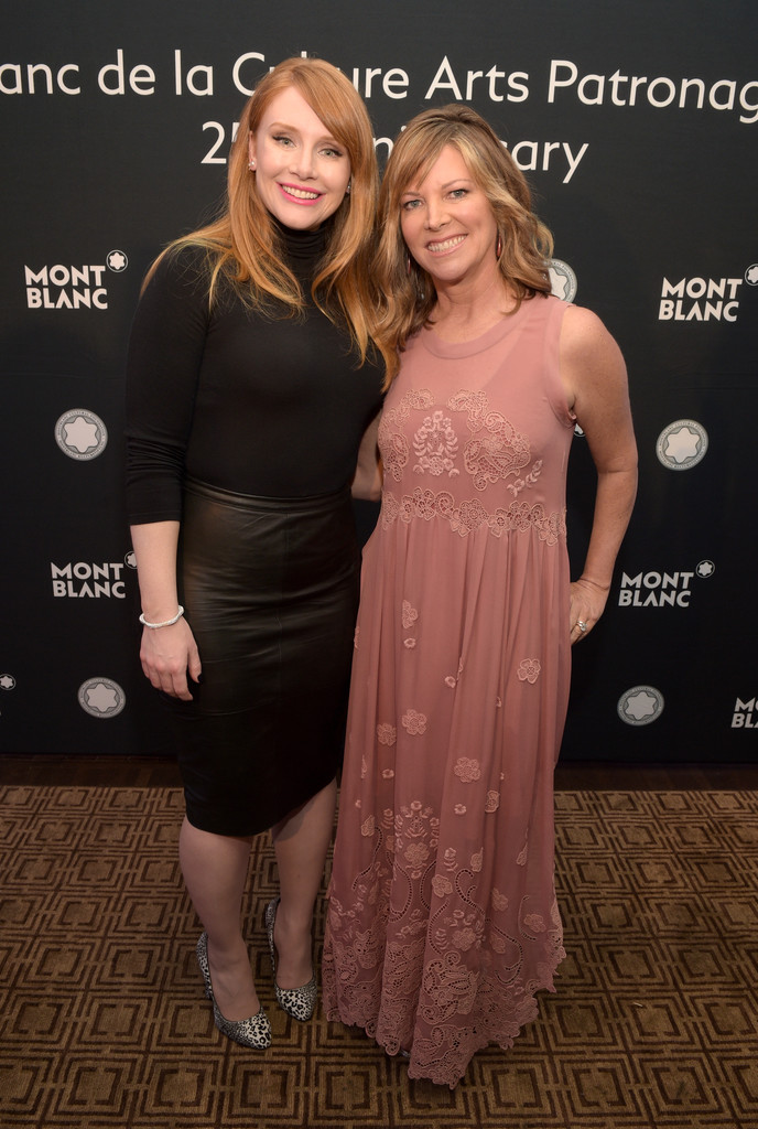 Bryce Dallas Howard attends the 25th annual Montblanc de la Culture Arts Patronage Award