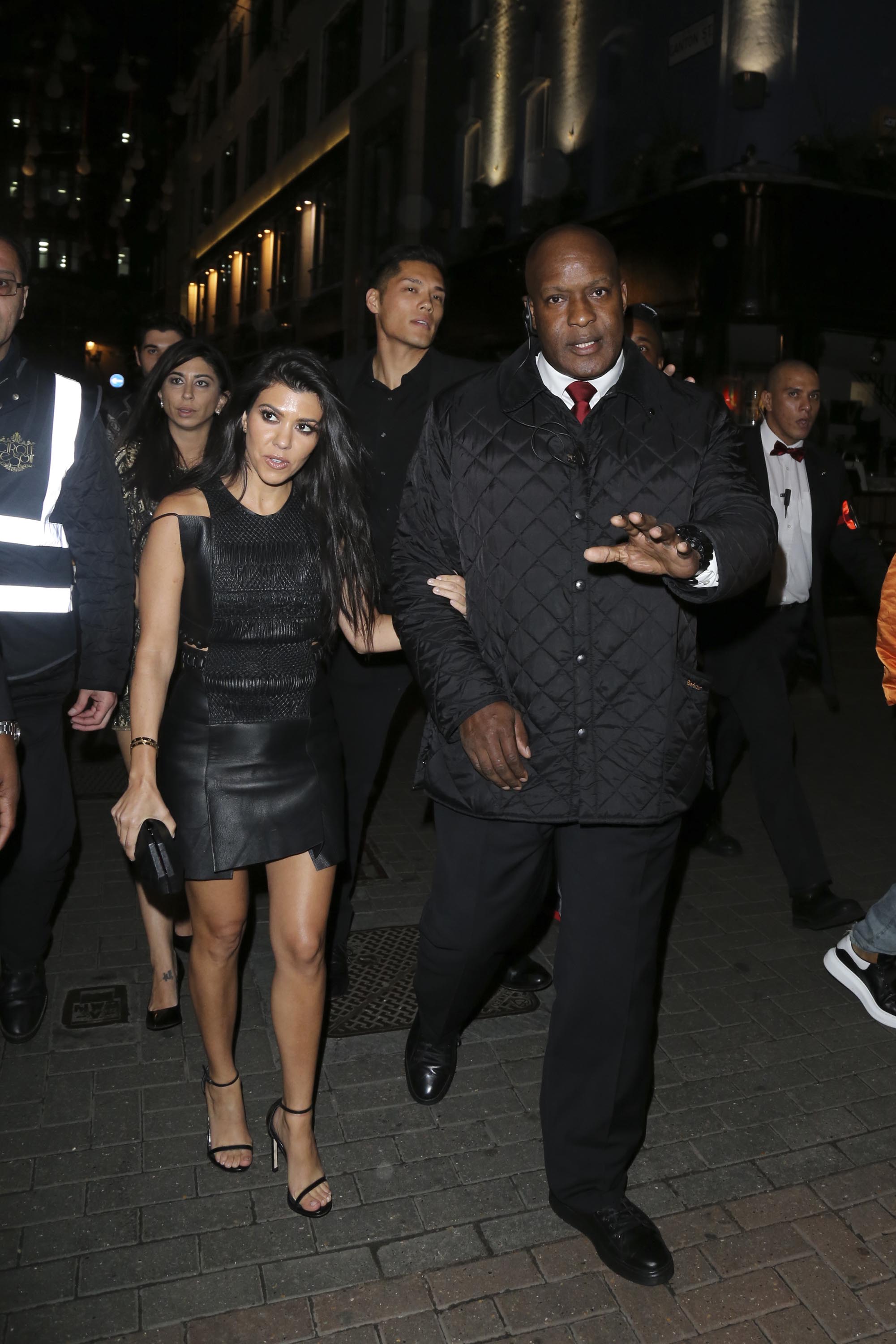 Kourtney Kardashian out and about in London
