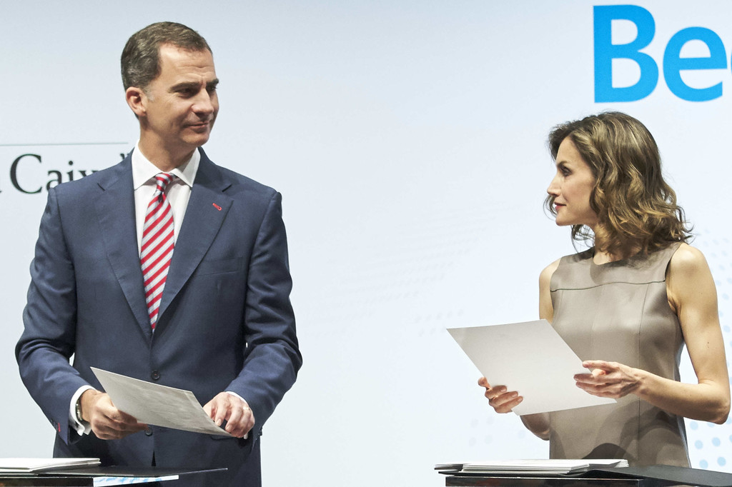 Queen Letizia of Spain attended La Caixa Scholarship awards