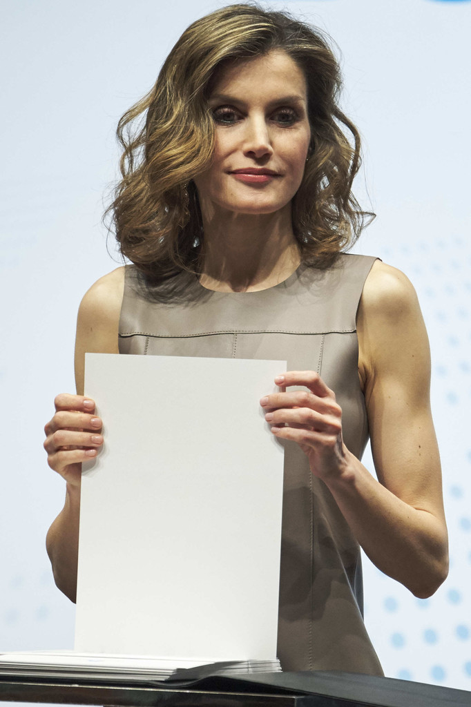 Queen Letizia of Spain attended La Caixa Scholarship awards