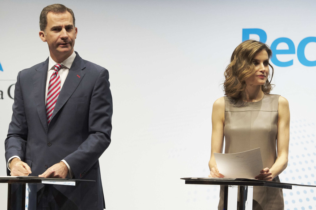 Queen Letizia of Spain attended La Caixa Scholarship awards