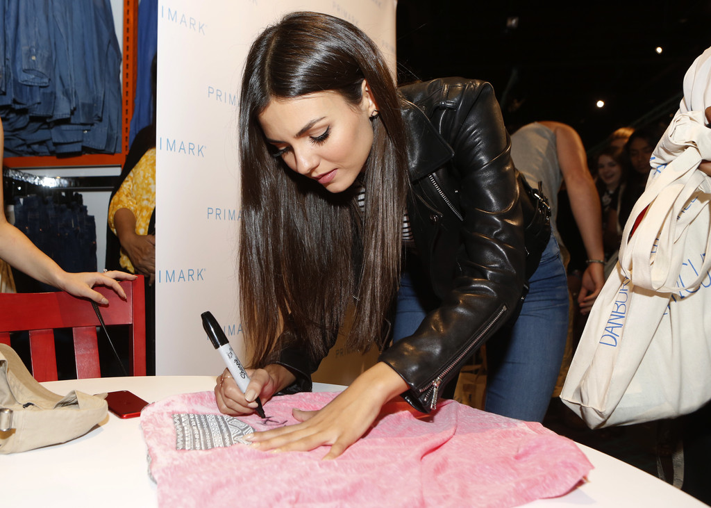 Victoria Justice attends Primark’s Third US Store Opening
