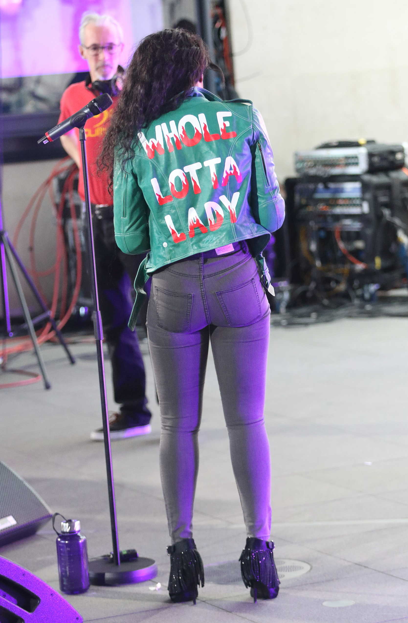 Beverley Knight on set of The One Show