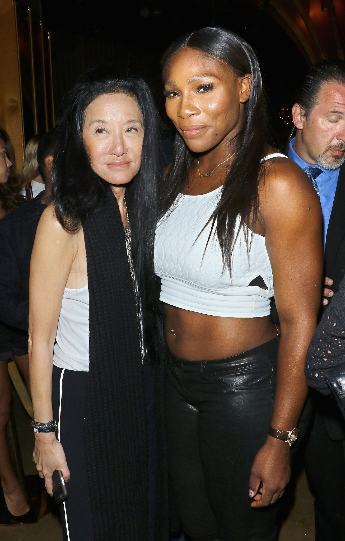 Serena Williams attends the Premiere Of Documentary Serena