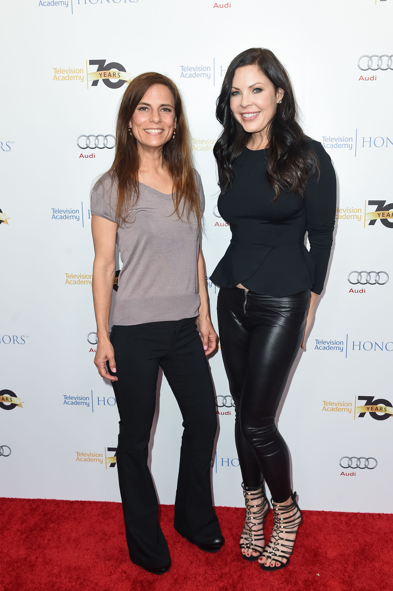 Christa Campbell arrives at the Television Academy’s Honors Awards