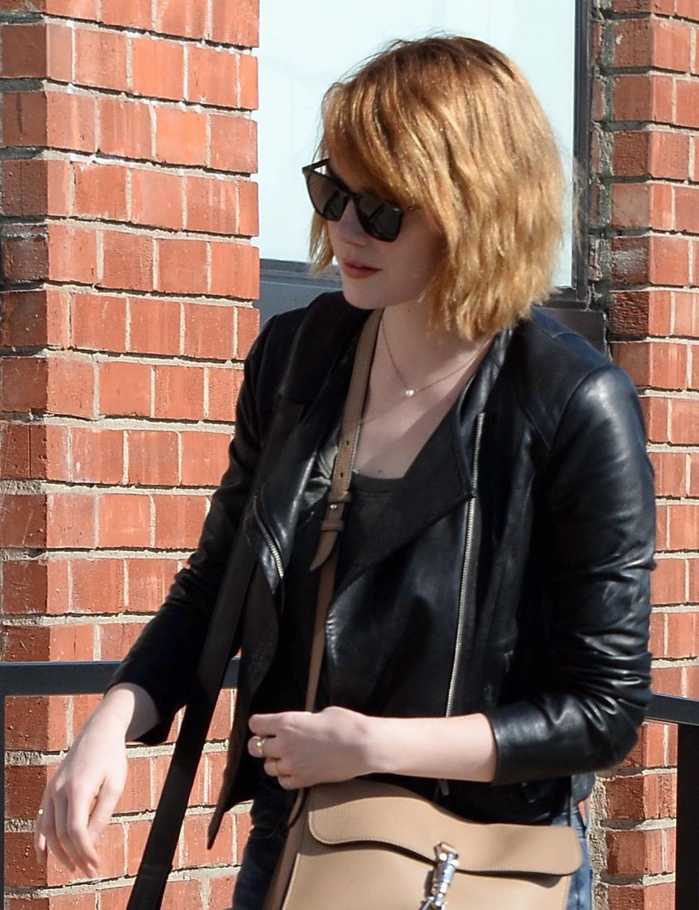 Emma Stone out in Beverly Hills