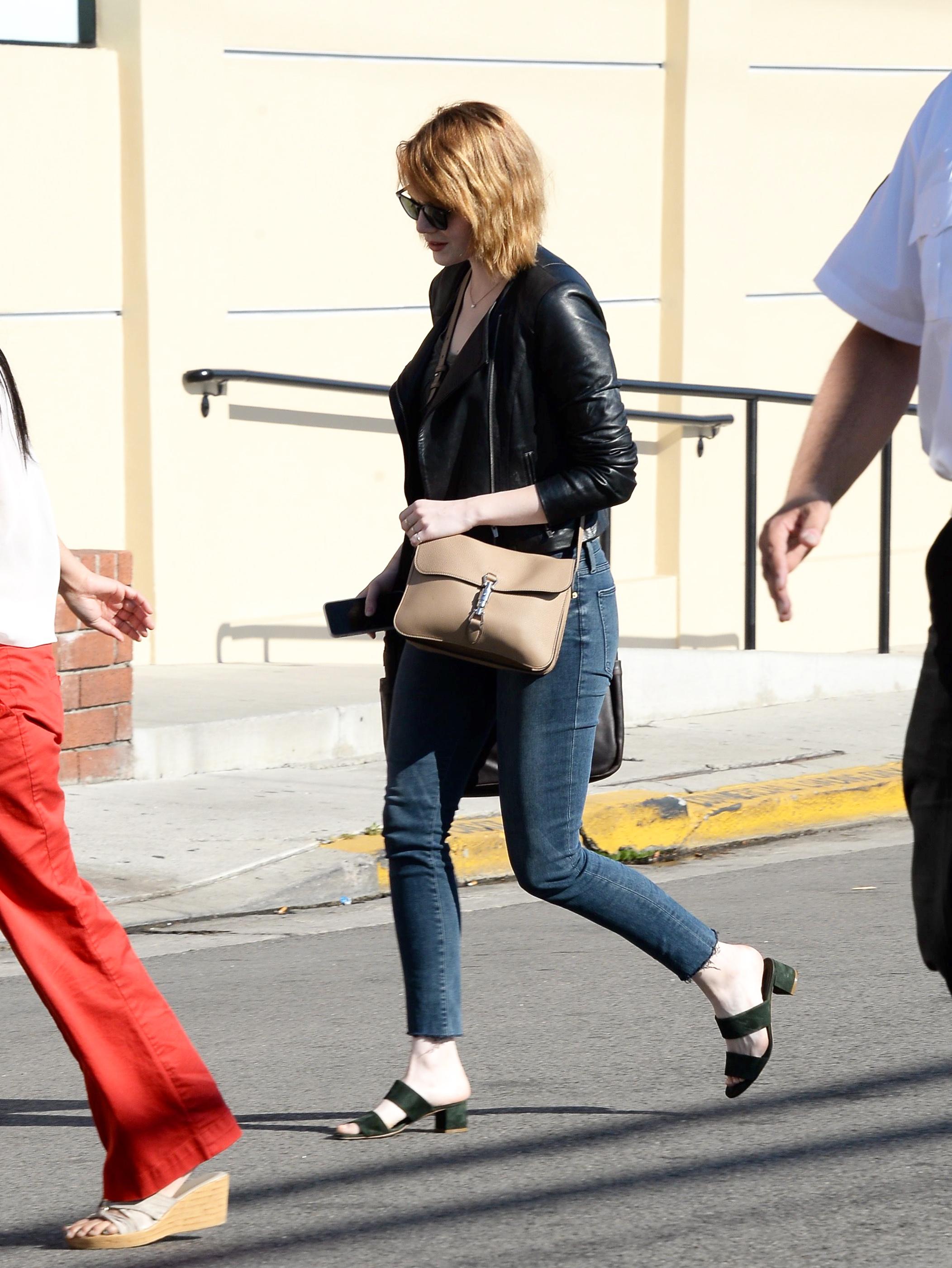 Emma Stone out in Beverly Hills