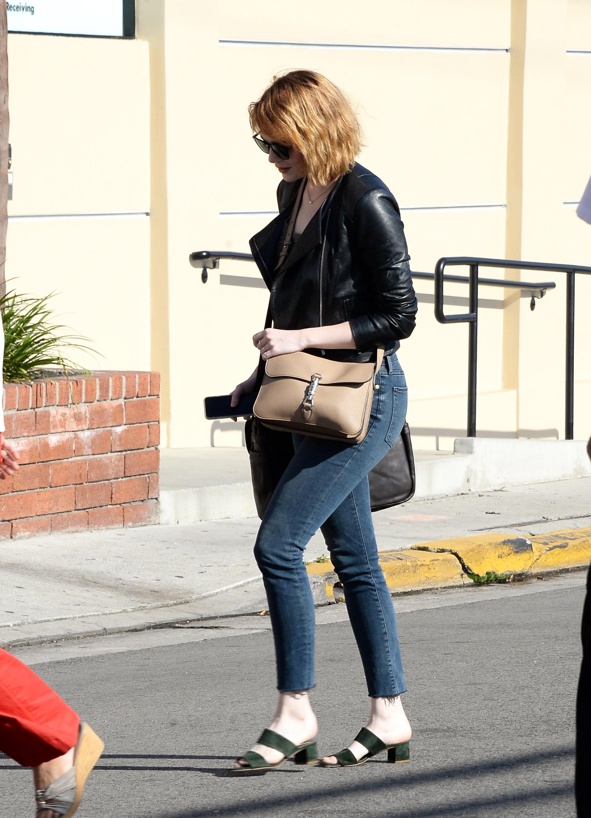 Emma Stone out in Beverly Hills