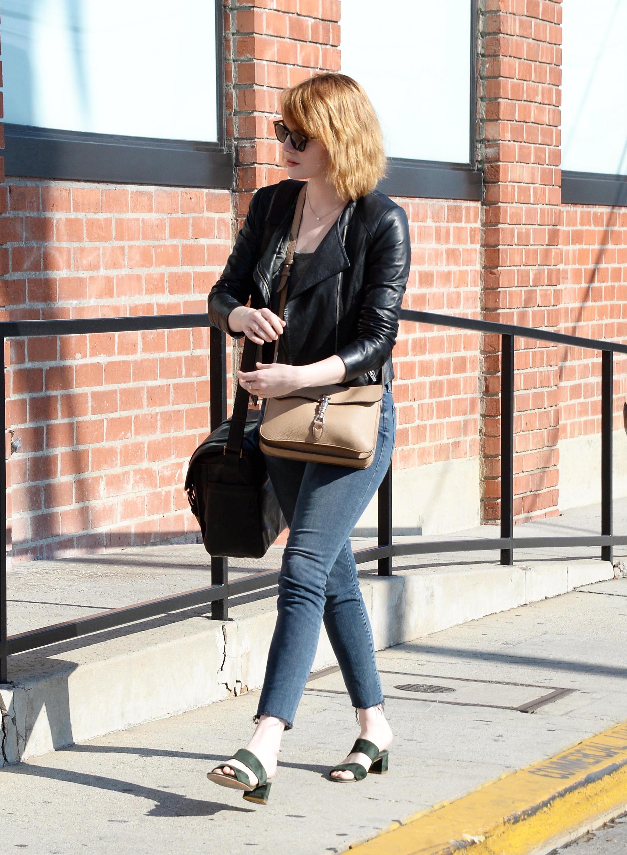 Emma Stone out in Beverly Hills