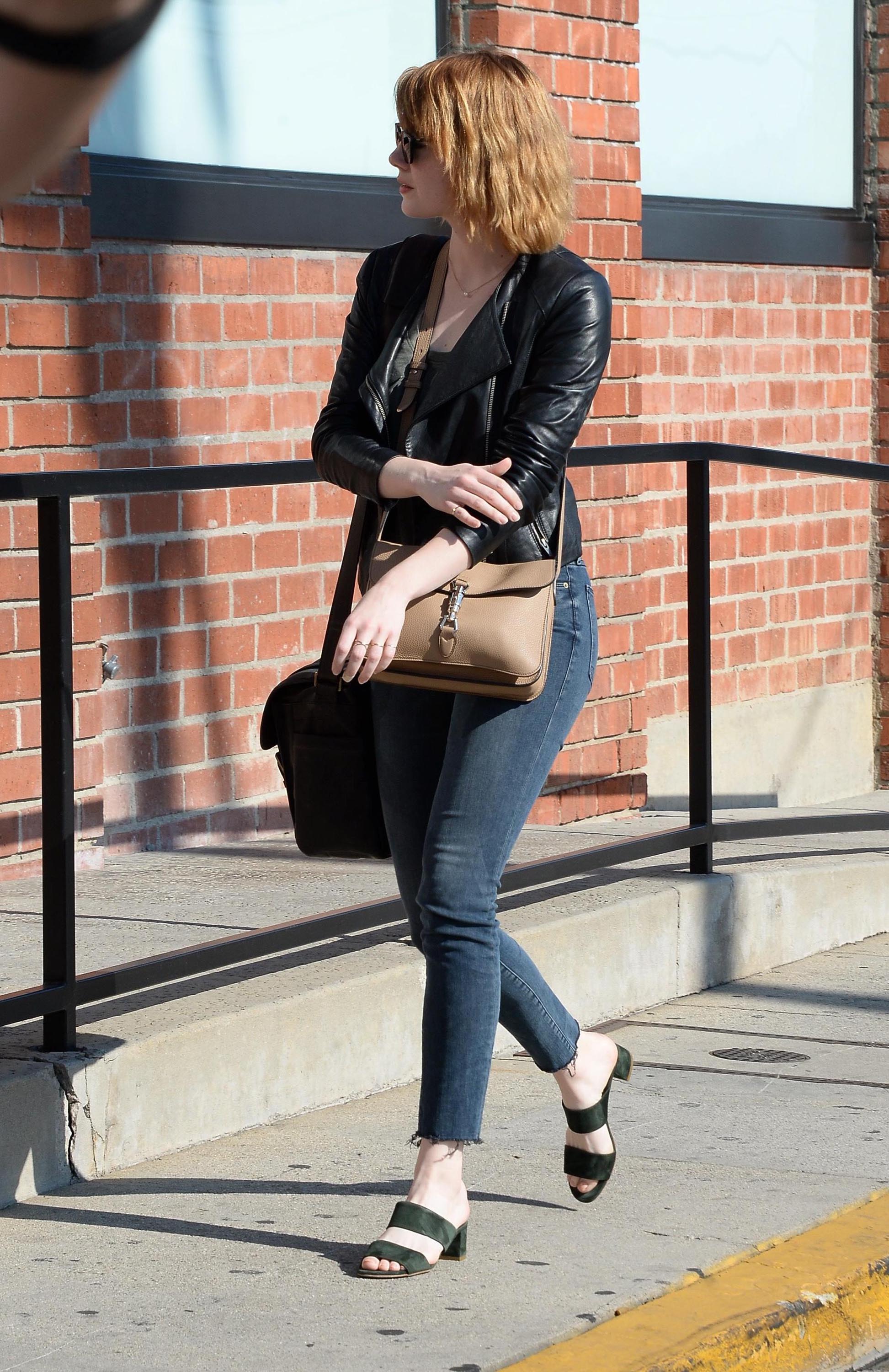 Emma Stone out in Beverly Hills