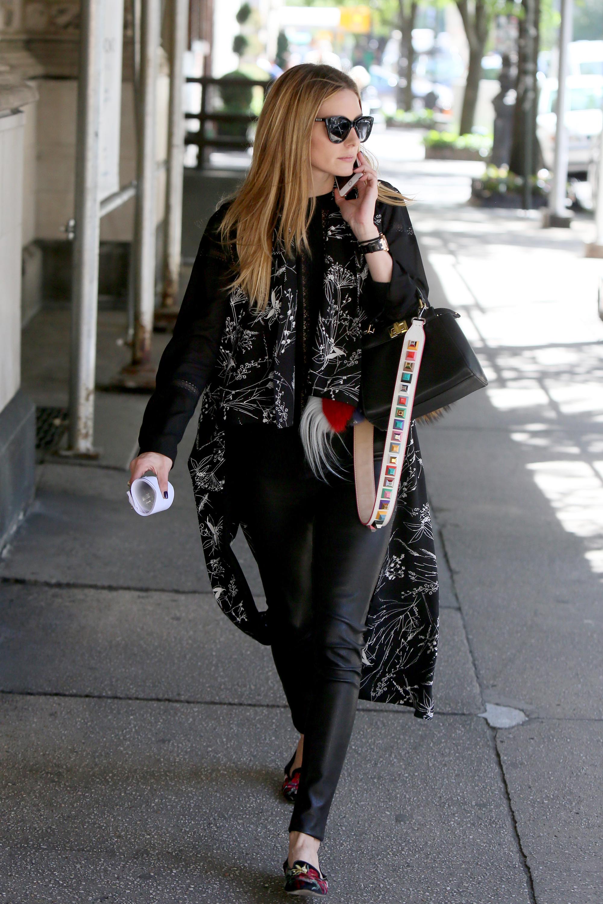 Olivia Palermo out in Midtown Manhattan