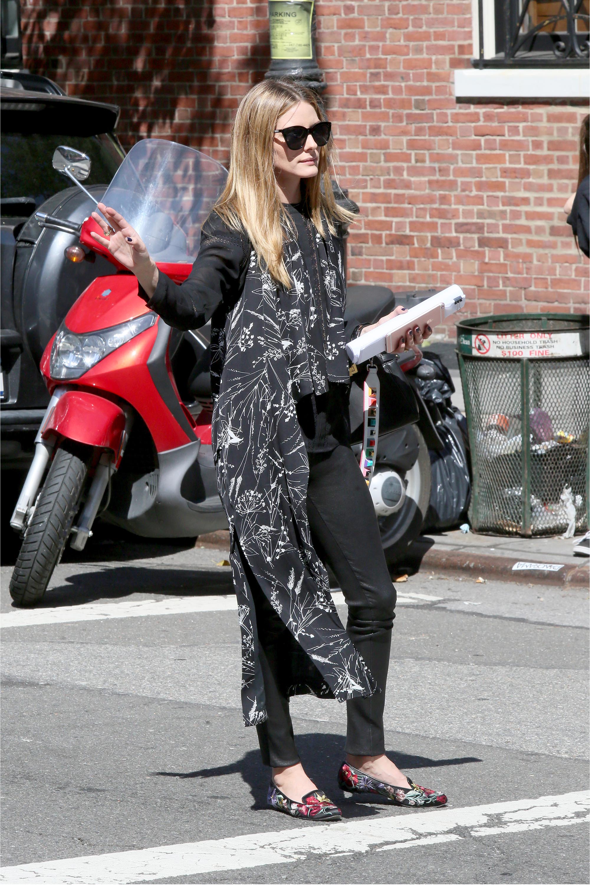 Olivia Palermo out in Midtown Manhattan