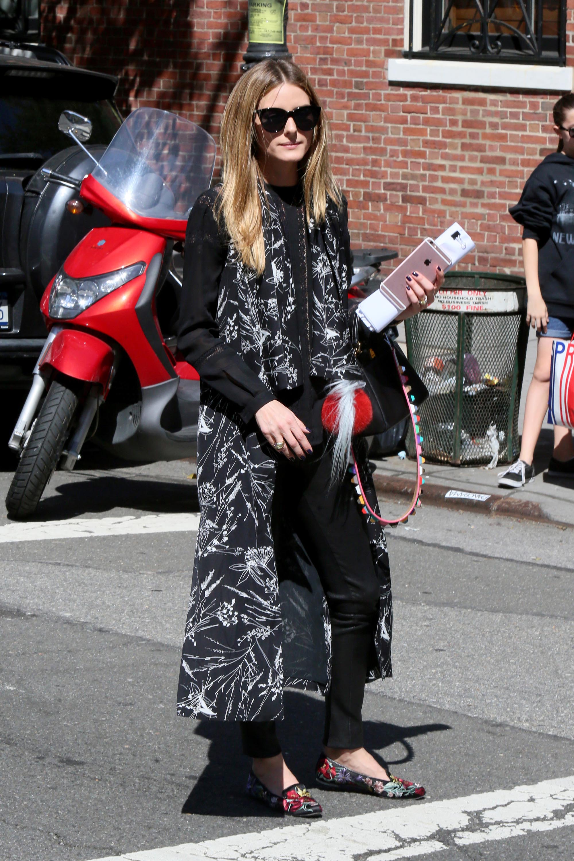 Olivia Palermo out in Midtown Manhattan