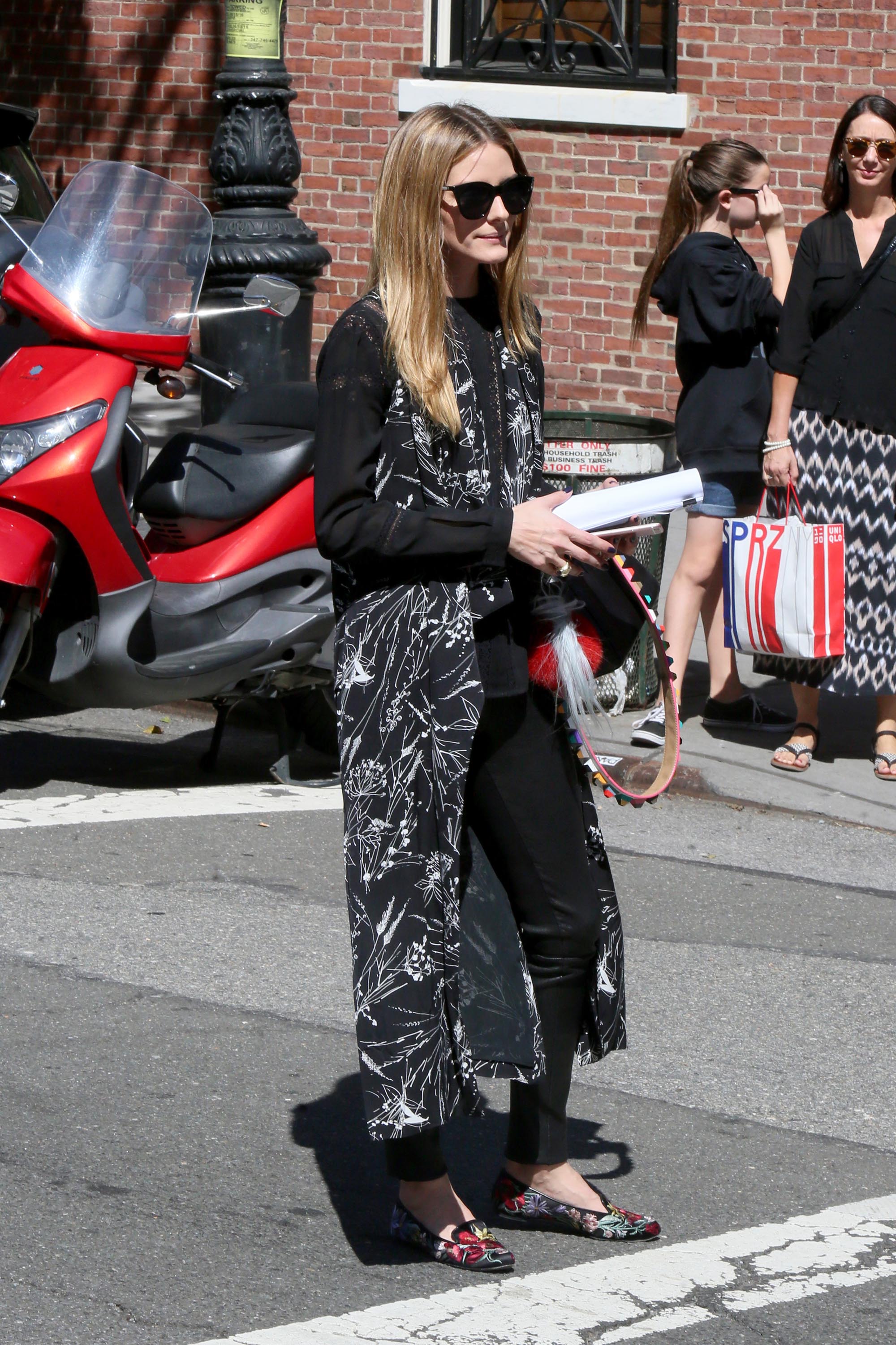 Olivia Palermo out in Midtown Manhattan