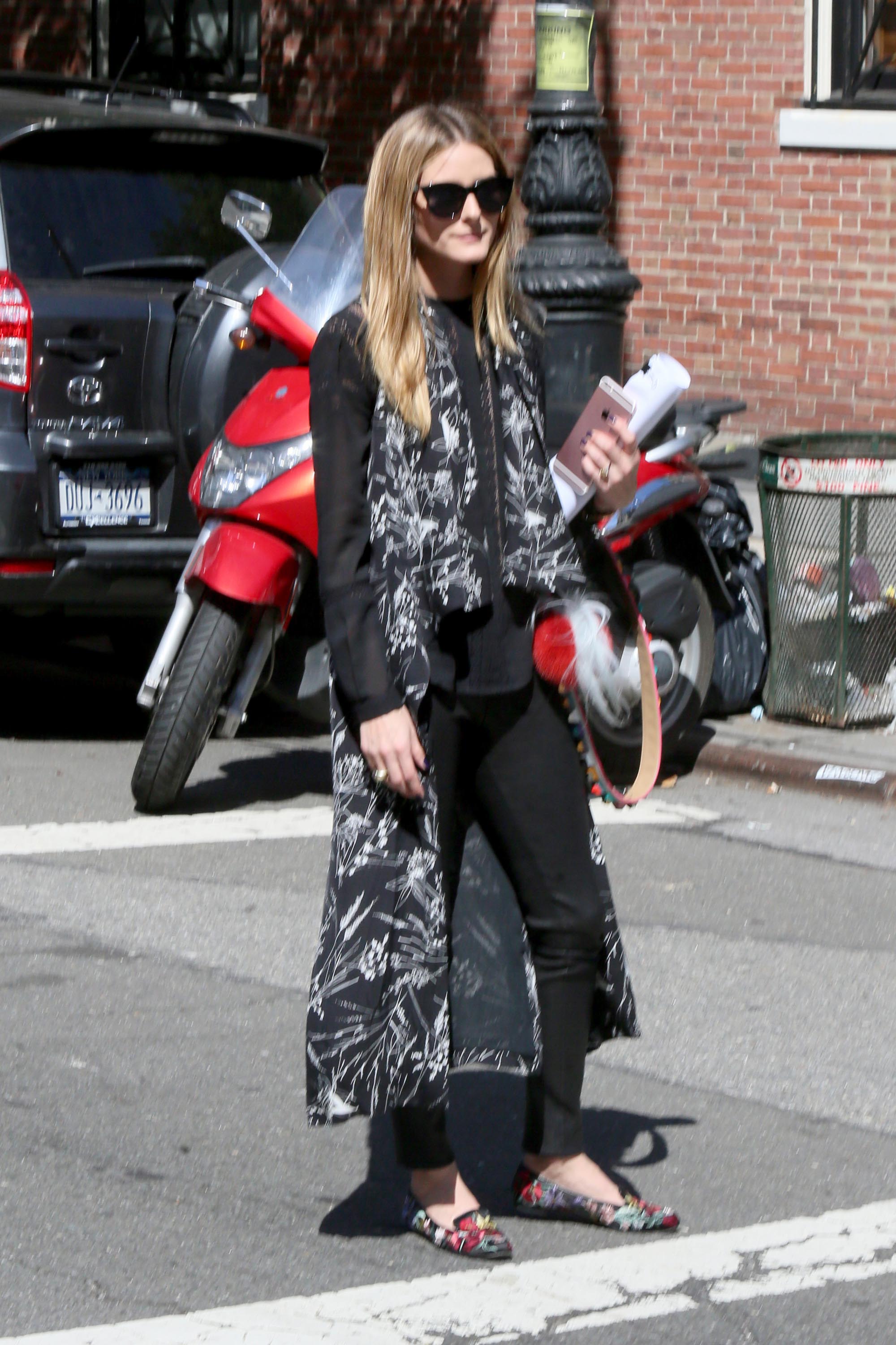 Olivia Palermo out in Midtown Manhattan