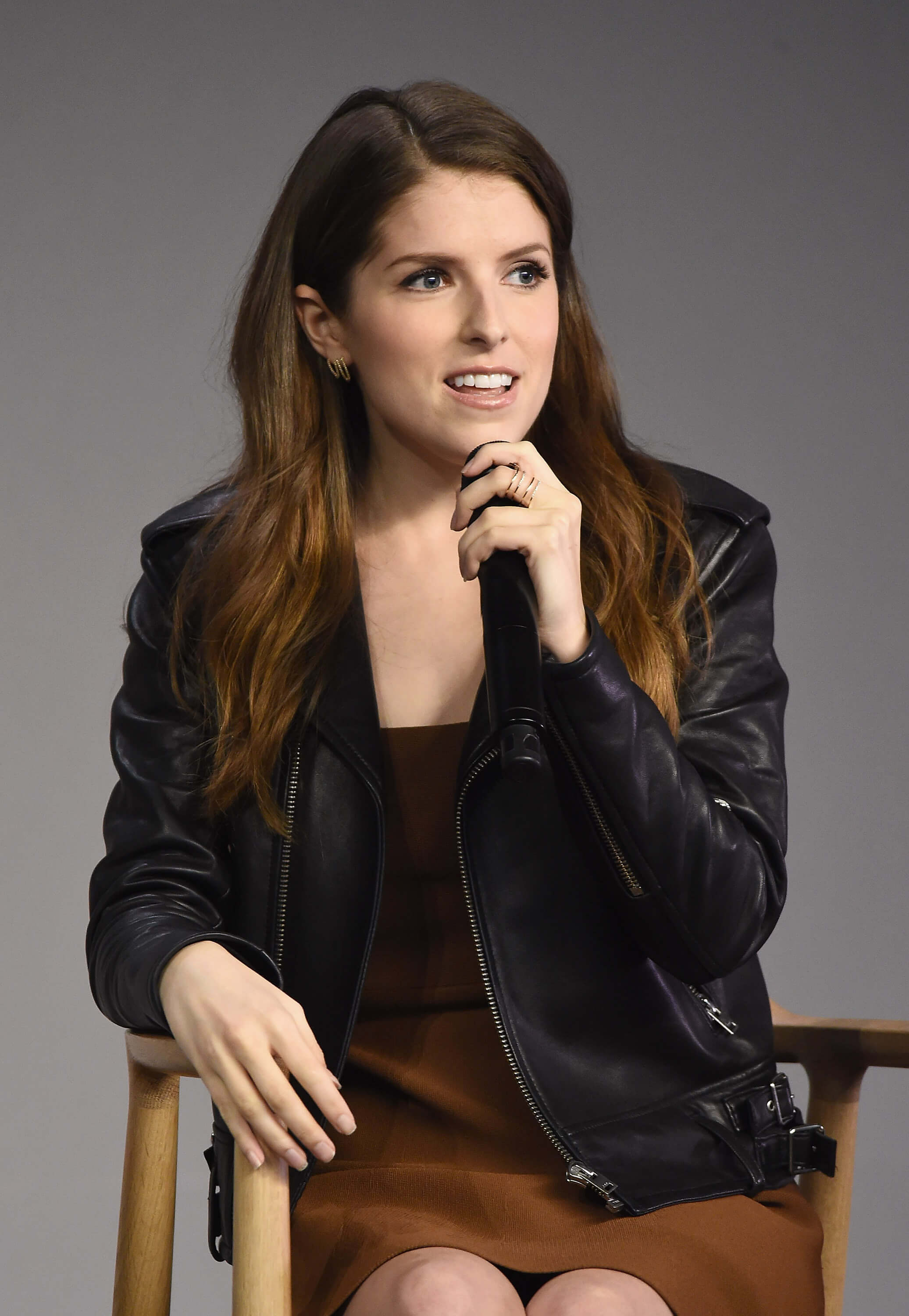 Anna Kendrick promoting Mike & Dave Need Wedding Dates