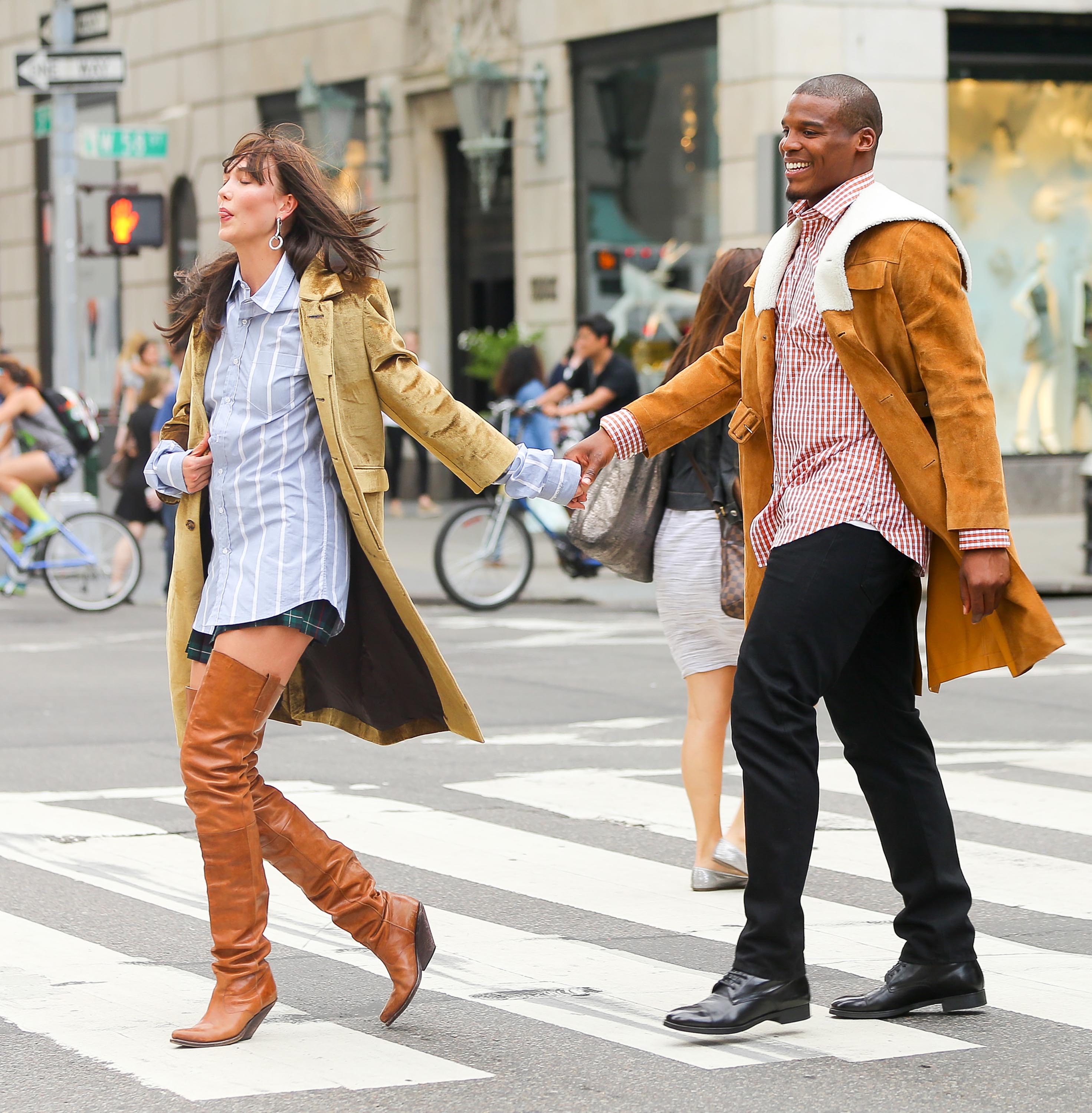 Karlie Kloss photoshoot in New York City