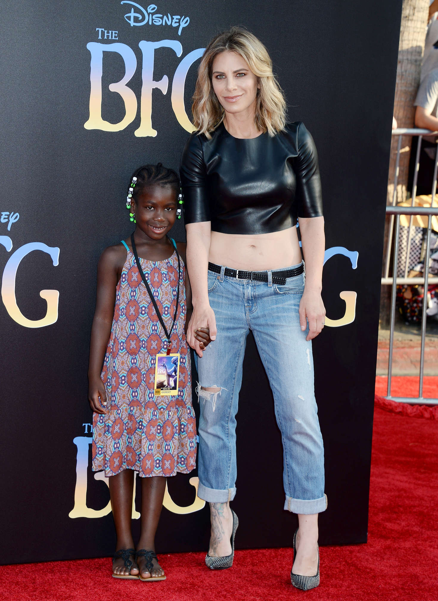 Jillian Michaels attends The BFG Premiere