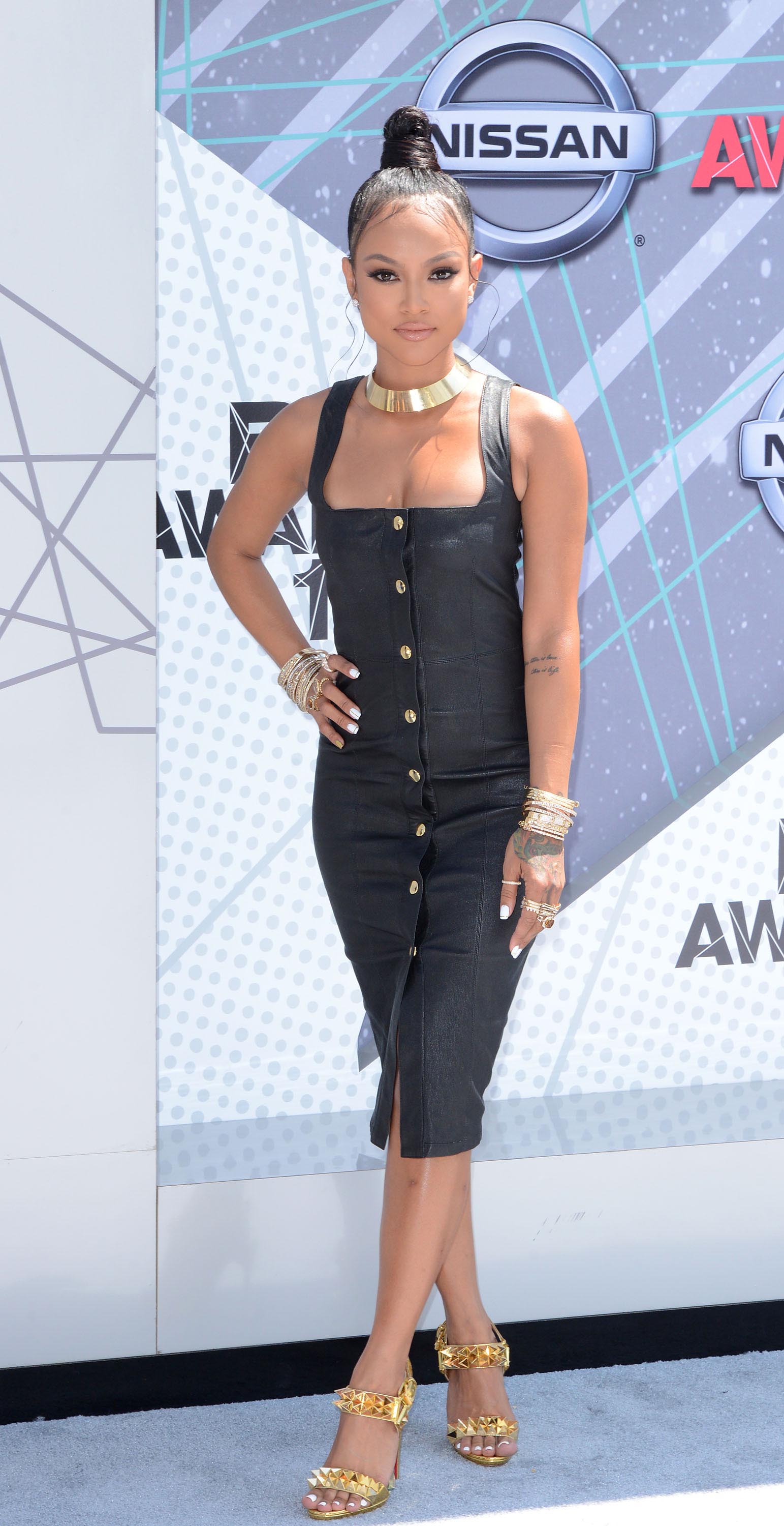 Karrueche Tran attends 2016 BET Awards