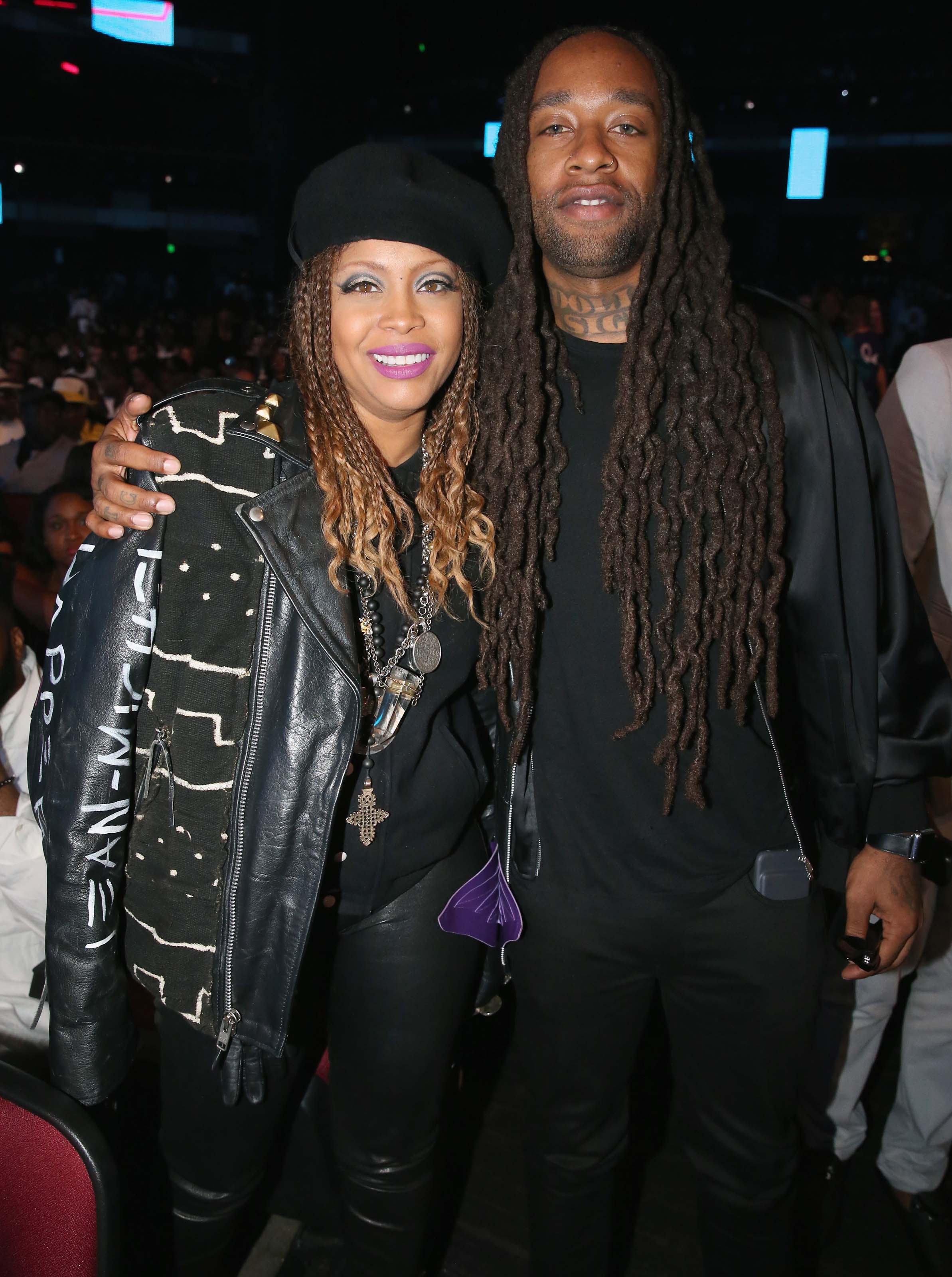 Erykah Badu performs onstage during the 2016 BET Awards