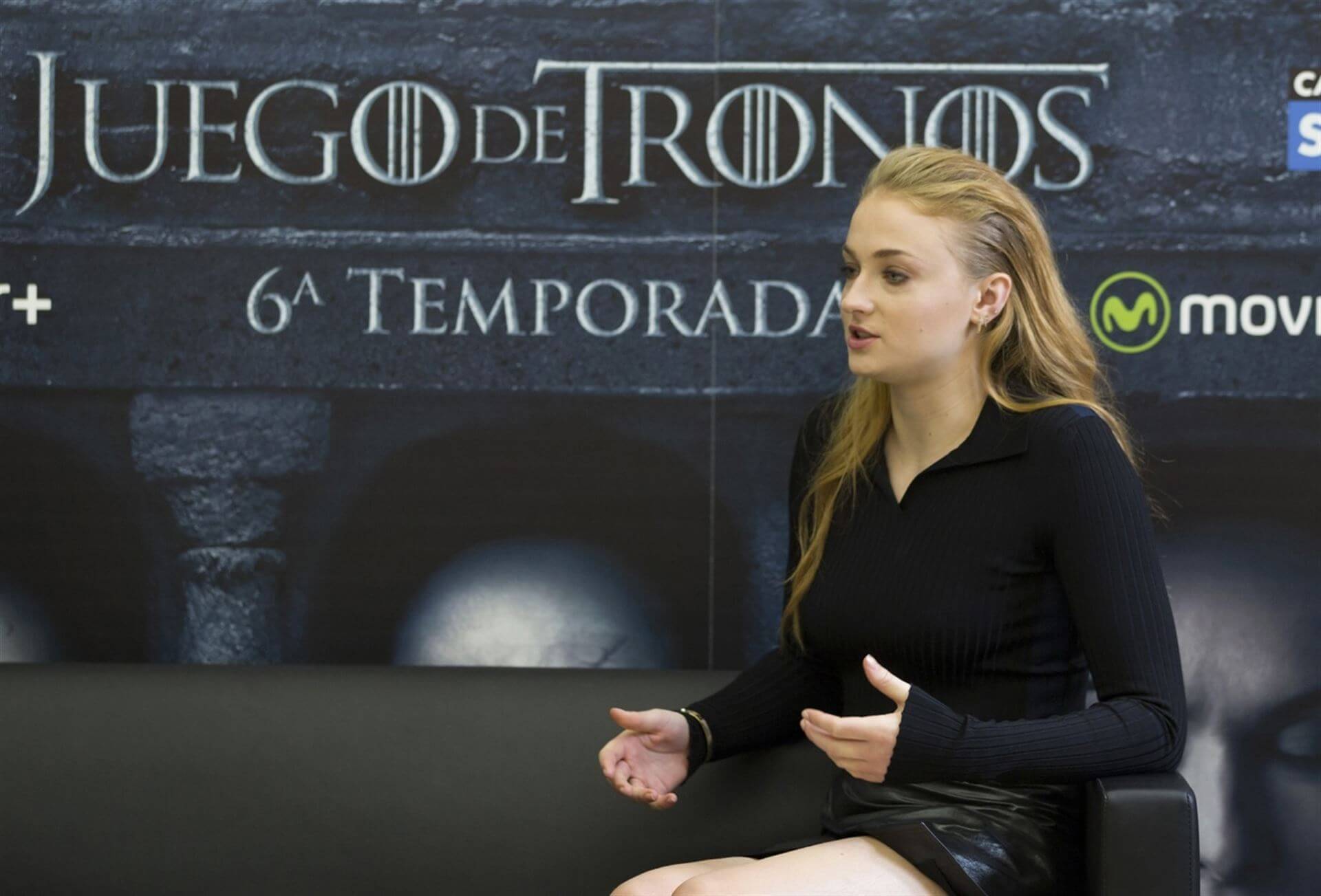 Sophie Turner attends a photocall for ‘Game of Thrones’