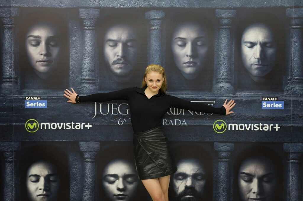 Sophie Turner attends a photocall for ‘Game of Thrones’