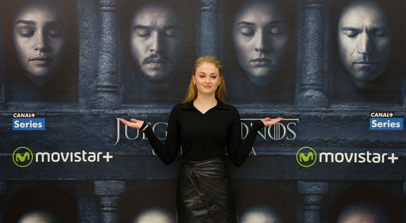 Sophie Turner attends a photocall for ‘Game of Thrones’