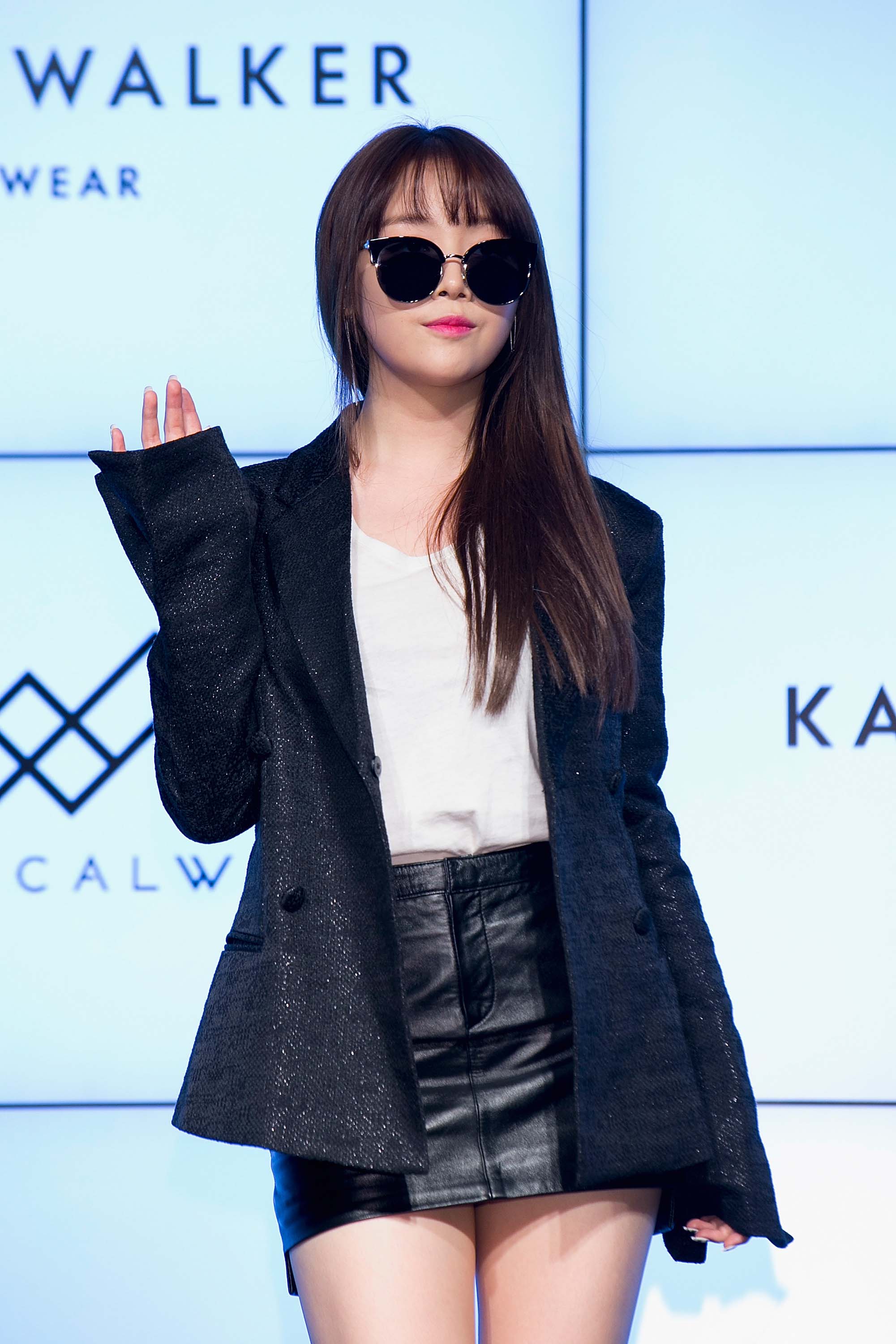 Bang Min-Ah attends the Optical W 2016 S/S Collection