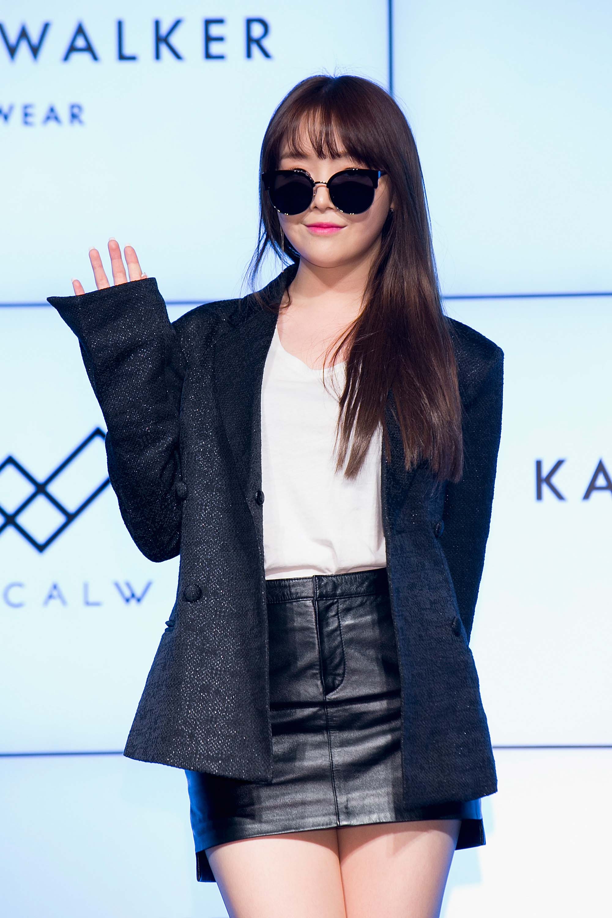 Bang Min-Ah attends the Optical W 2016 S/S Collection