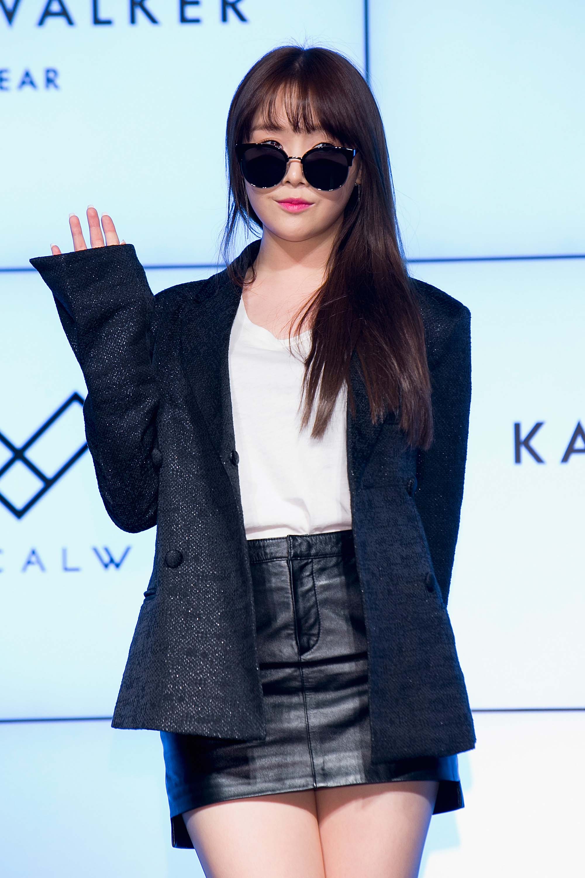 Bang Min-Ah attends the Optical W 2016 S/S Collection