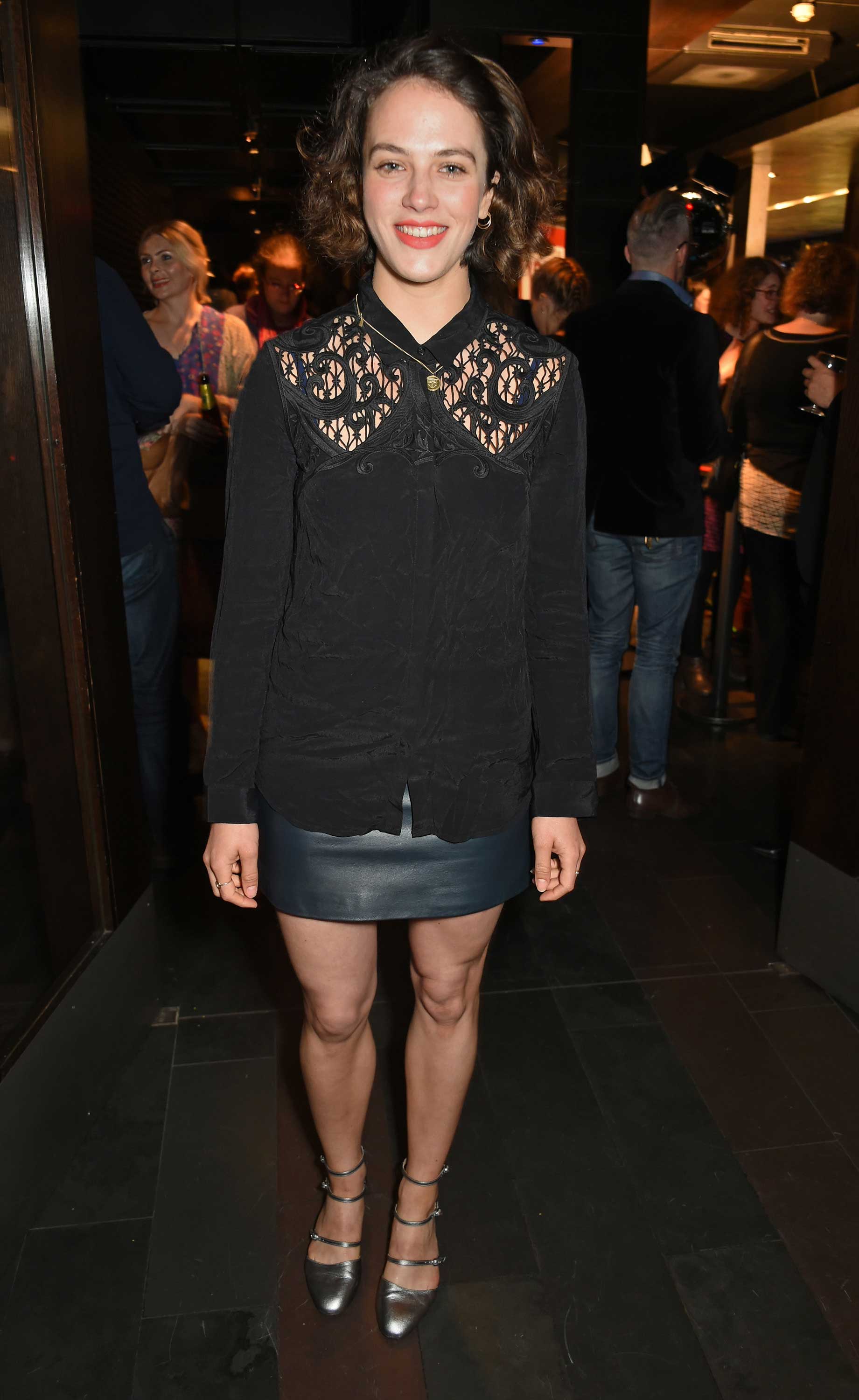 Jessica Brown Findlay attends the press night after party for ‘1984’