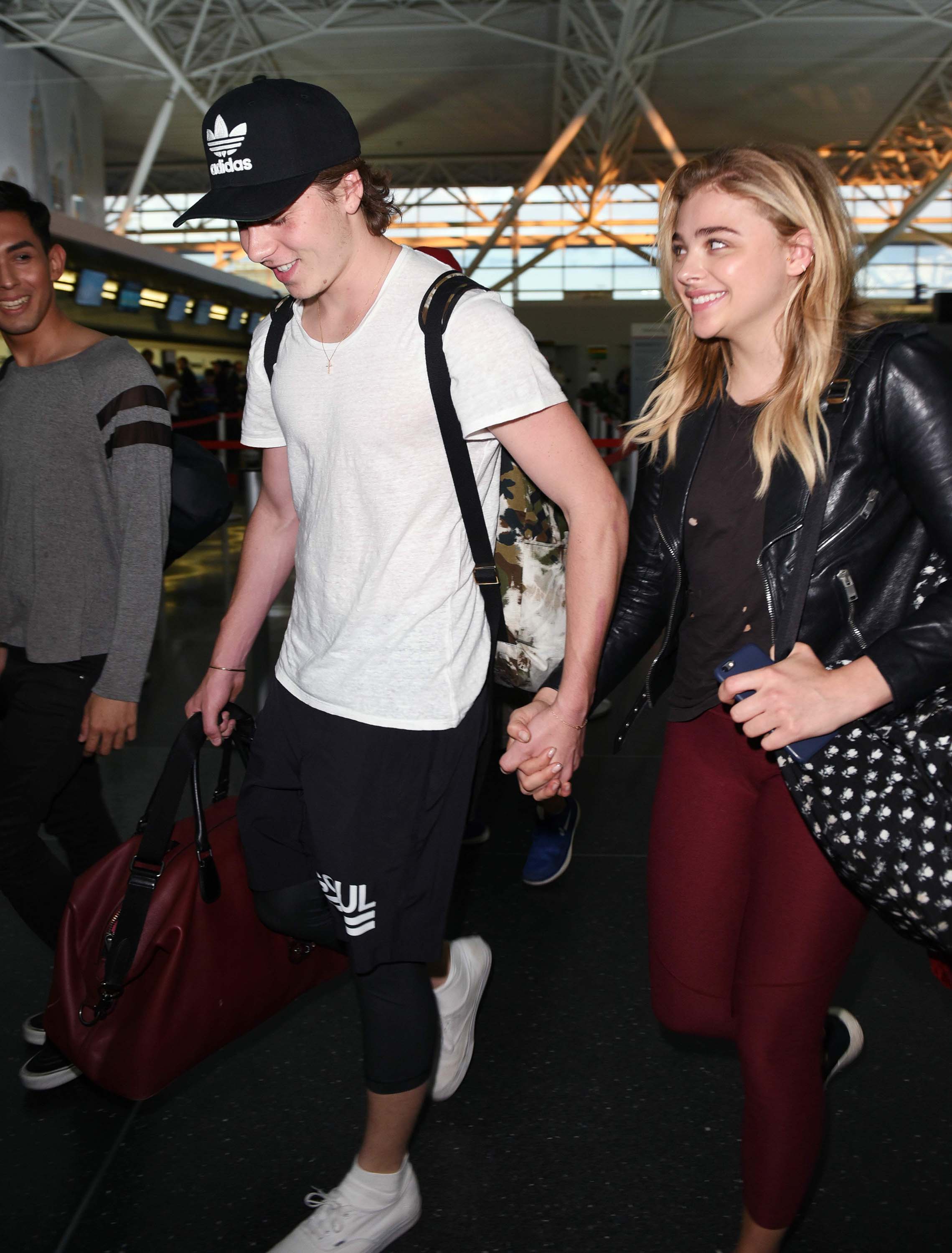 Chloe Moretz at JFK