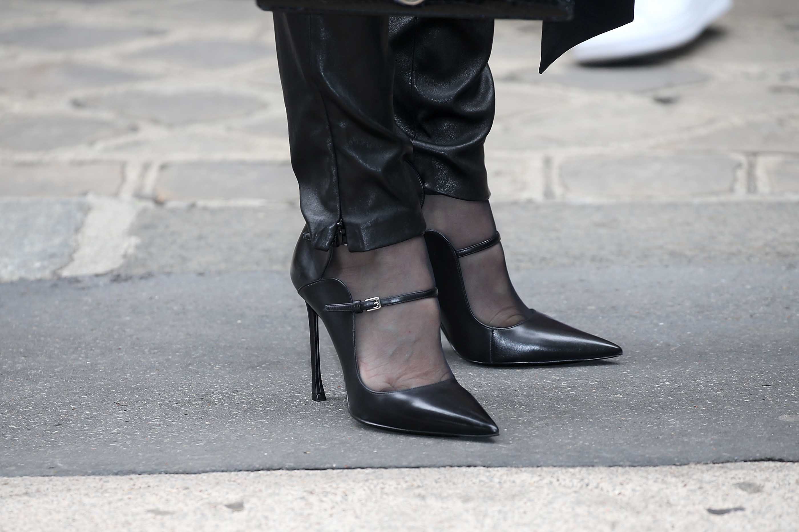 Celine Dion attends the Christian Dior Haute Couture Fall/Winter 2016/2017 show