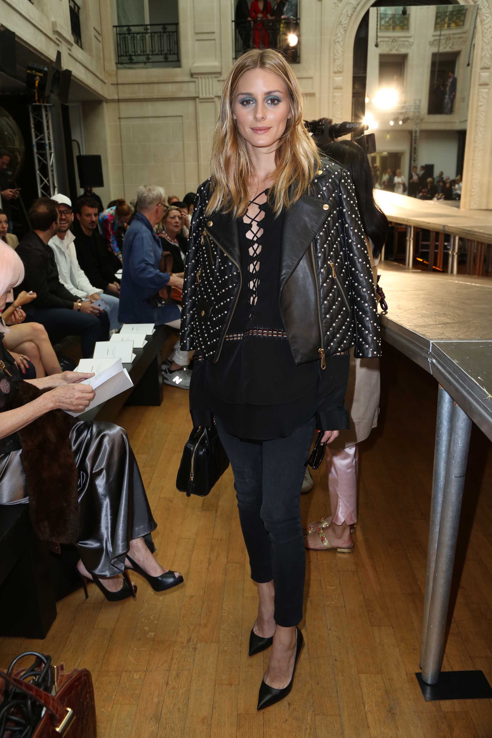 Olivia Palermo attends Alexis Mabille Haute Couture FW show