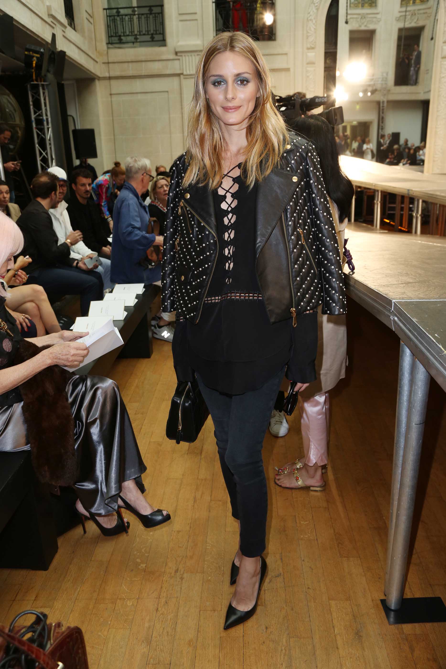 Olivia Palermo attends Alexis Mabille Haute Couture FW show