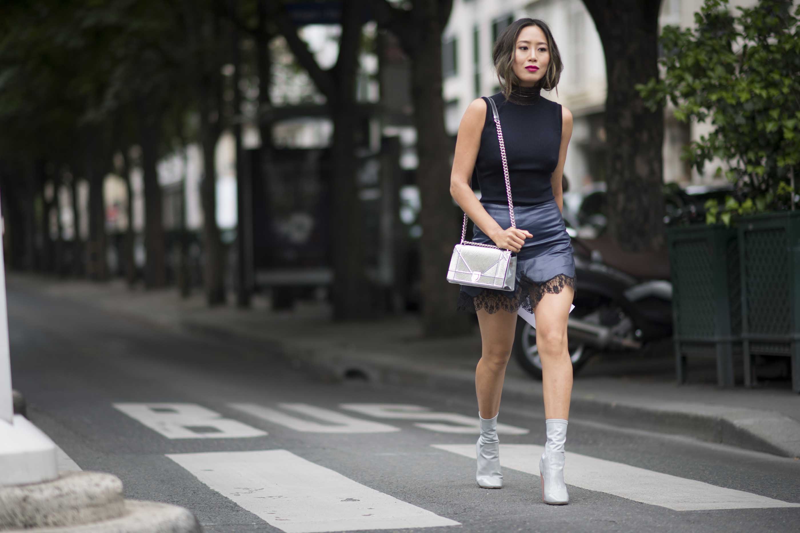 Aimee Song at the Dior show