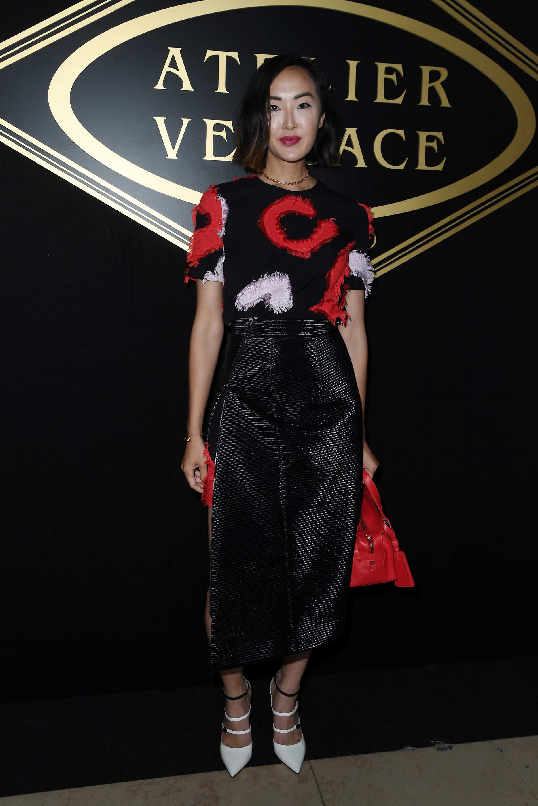 Chriselle Lim at the Miu Miu Event