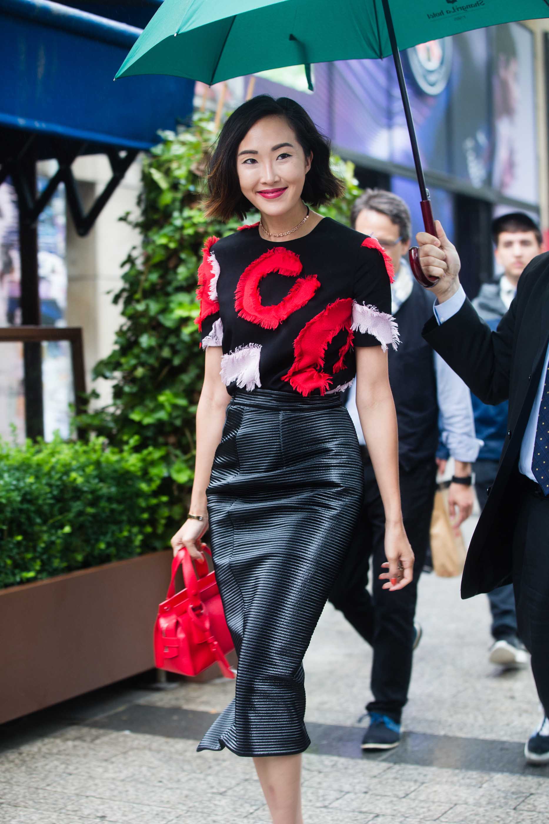 Chriselle Lim at the Miu Miu Event