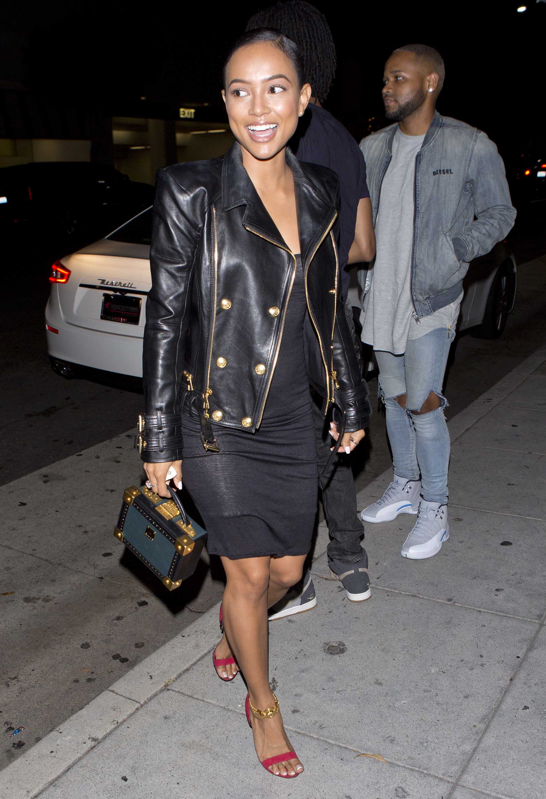 Karrueche Tran out in Beverly Hills