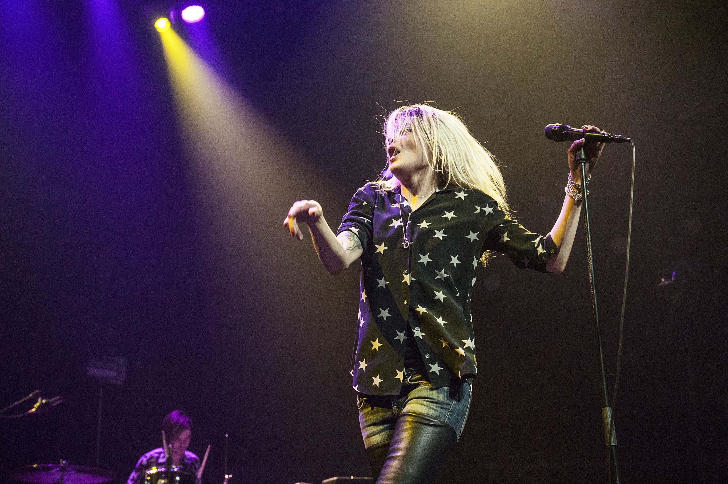 Alison Mosshart performs at the 2016 Park Live international music festival