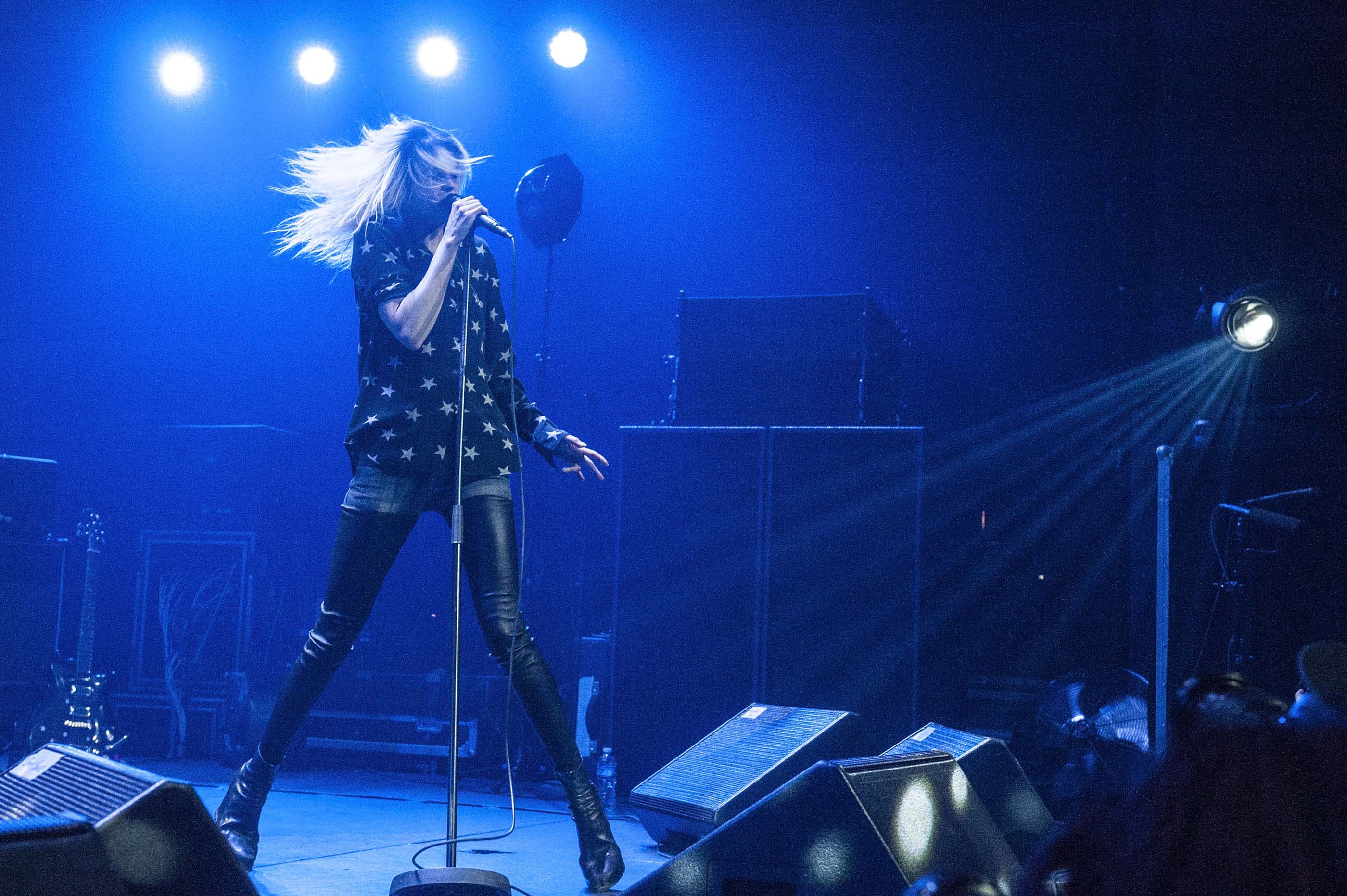 Alison Mosshart performs at the 2016 Park Live international music festival