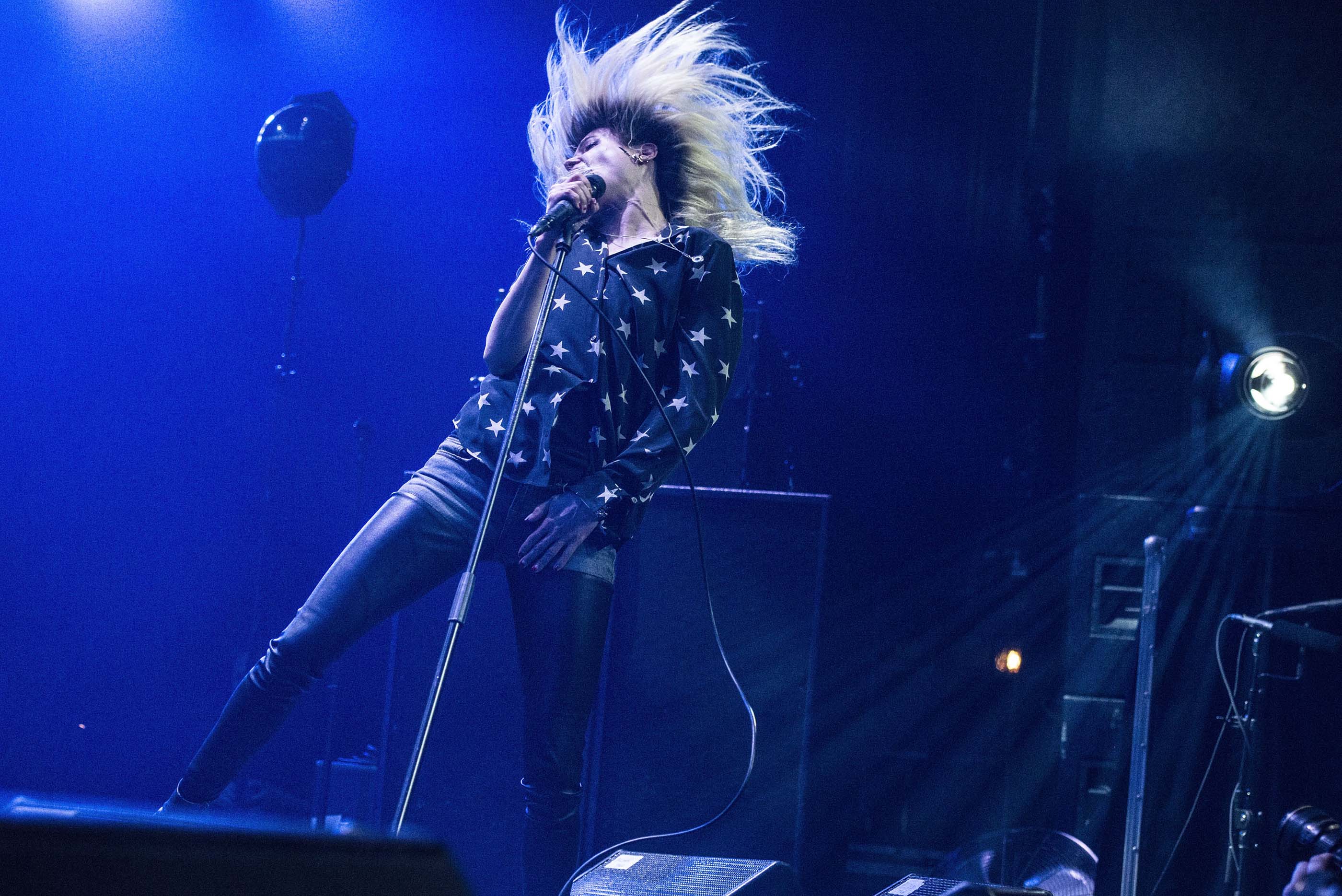 Alison Mosshart performs at the 2016 Park Live international music festival