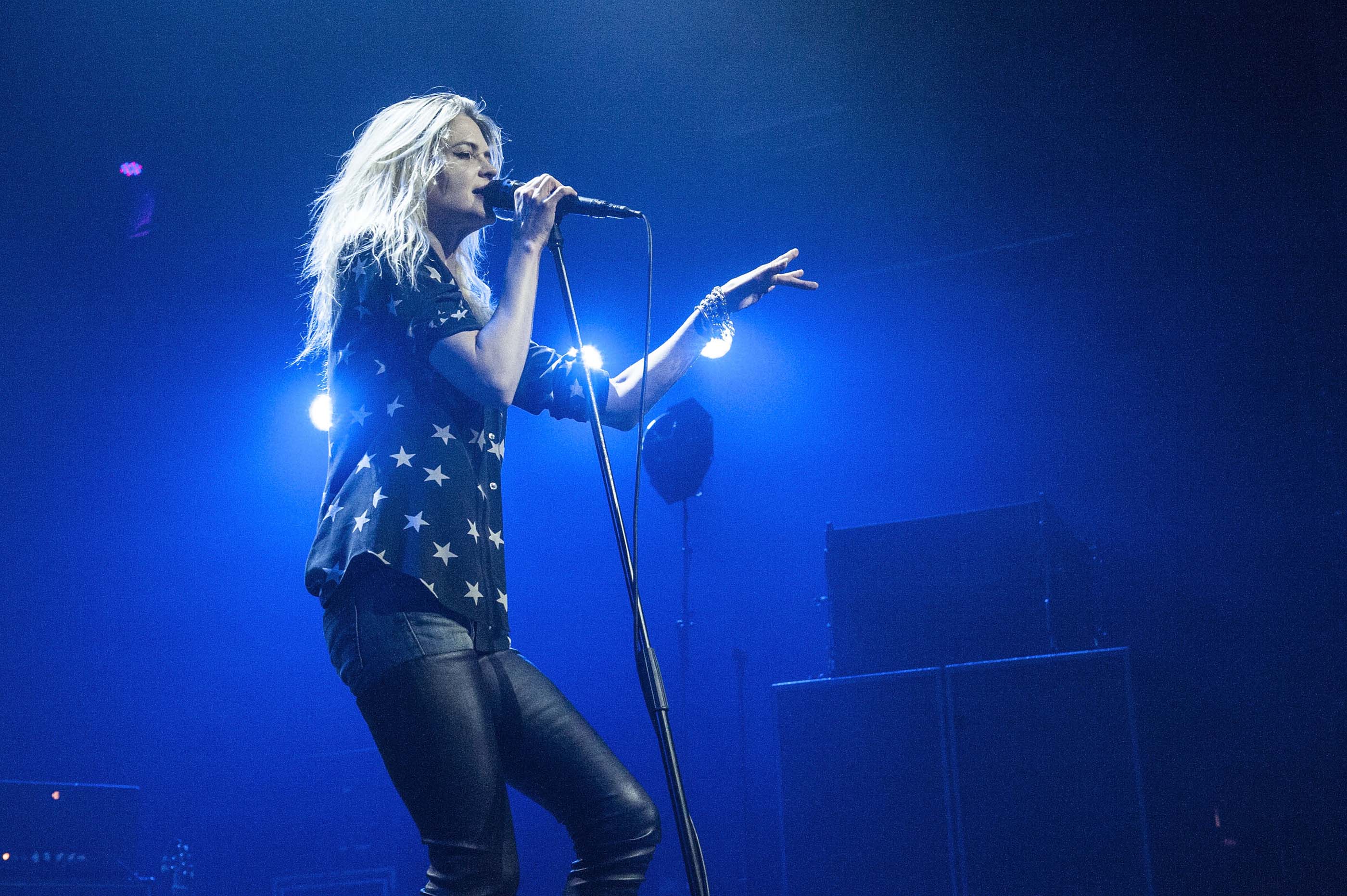 Alison Mosshart performs at the 2016 Park Live international music festival