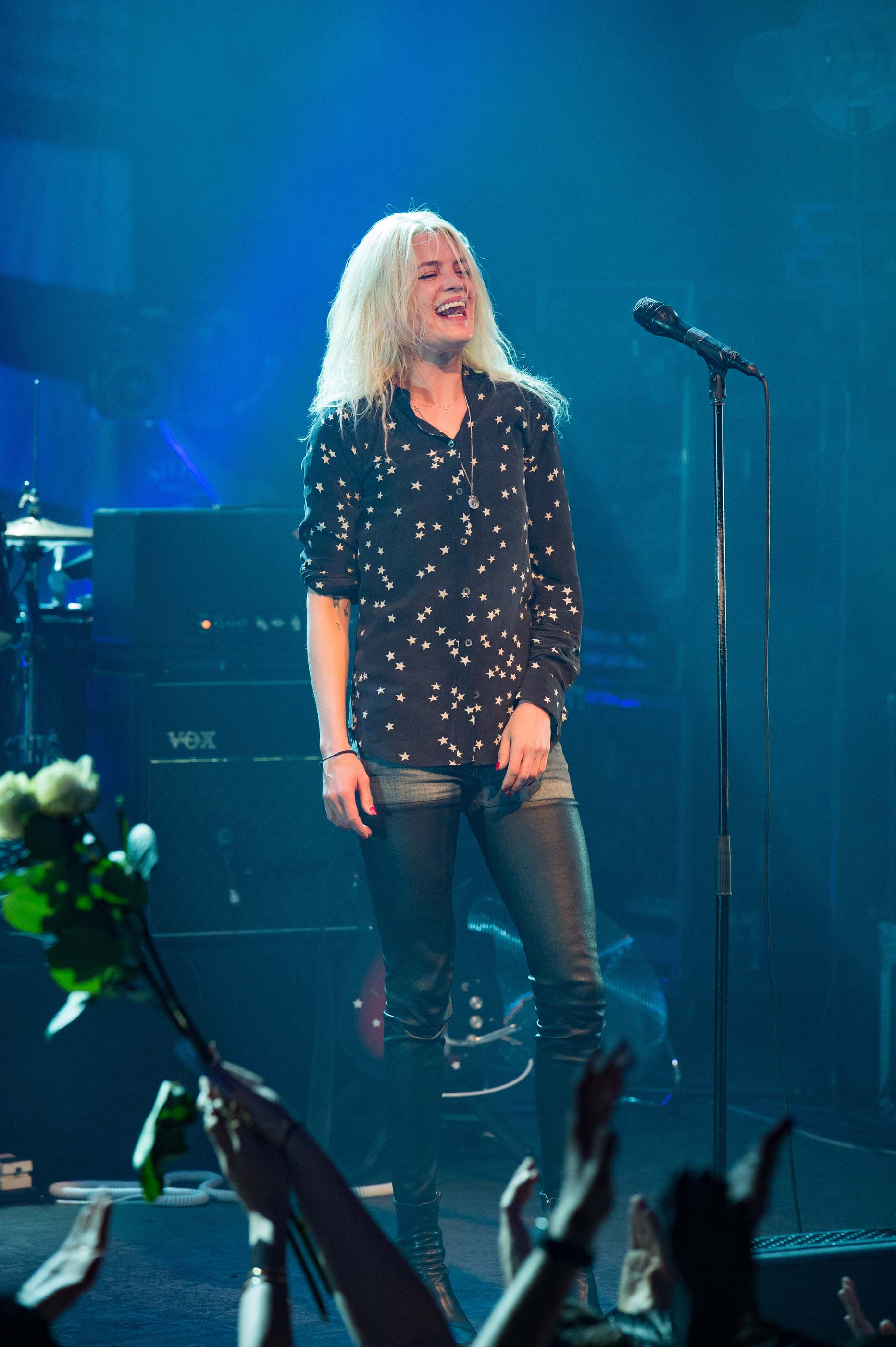 Alison Mosshart performs at the 2016 Park Live international music festival